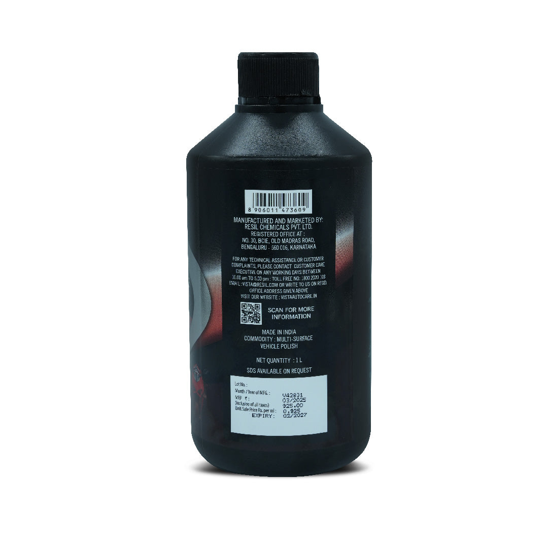 4 In 1 Dresser 1 L Multi-Surface Shiner Polish For Car, Bike, Scooter, Household & Office - Plastic, Rubber, Vinyl, Rexene, Interiors