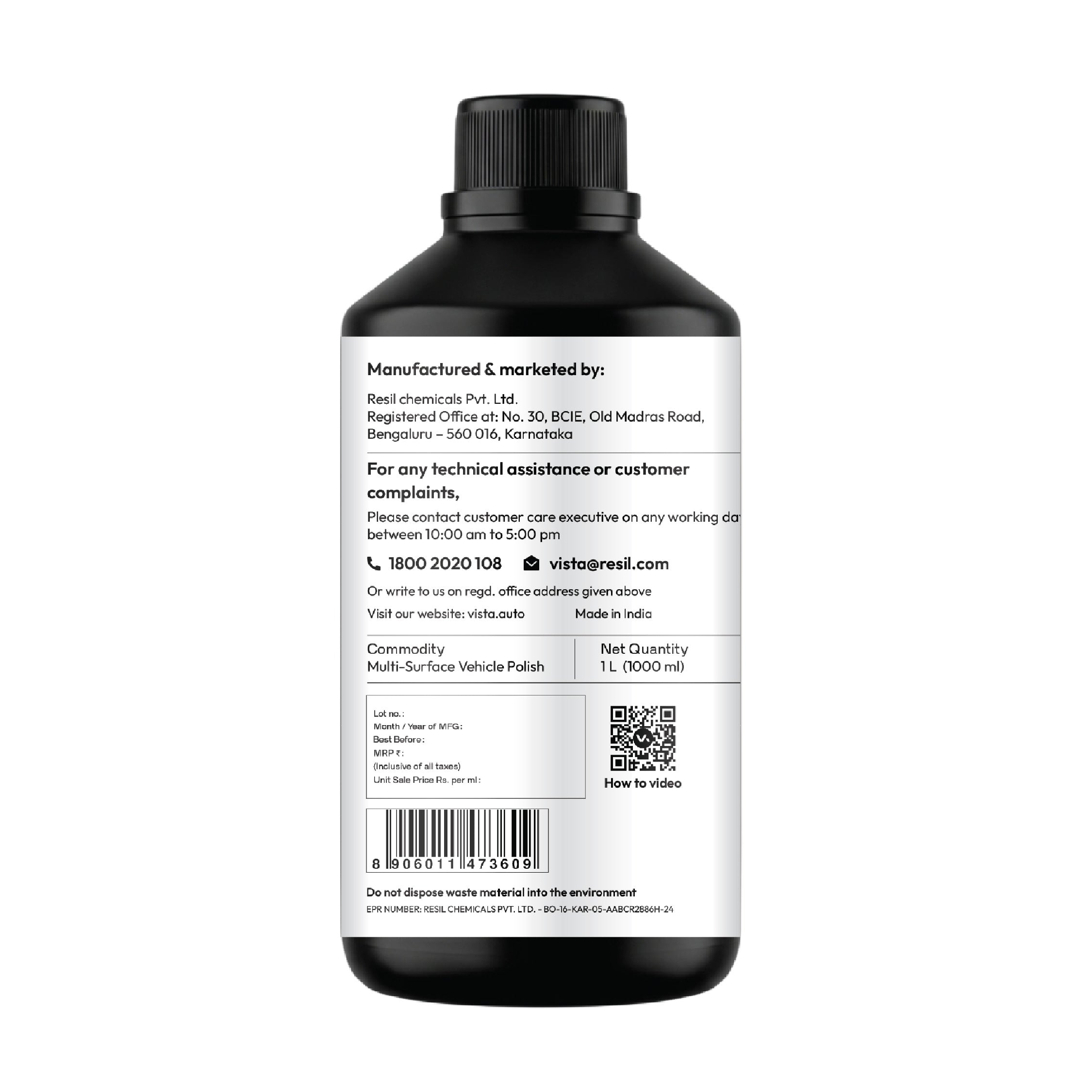 4 In 1 Dresser 1 L Multi-Surface Shiner Polish For Car, Bike, Scooter, Household & Office - Plastic, Rubber, Vinyl, Rexene, Interiors