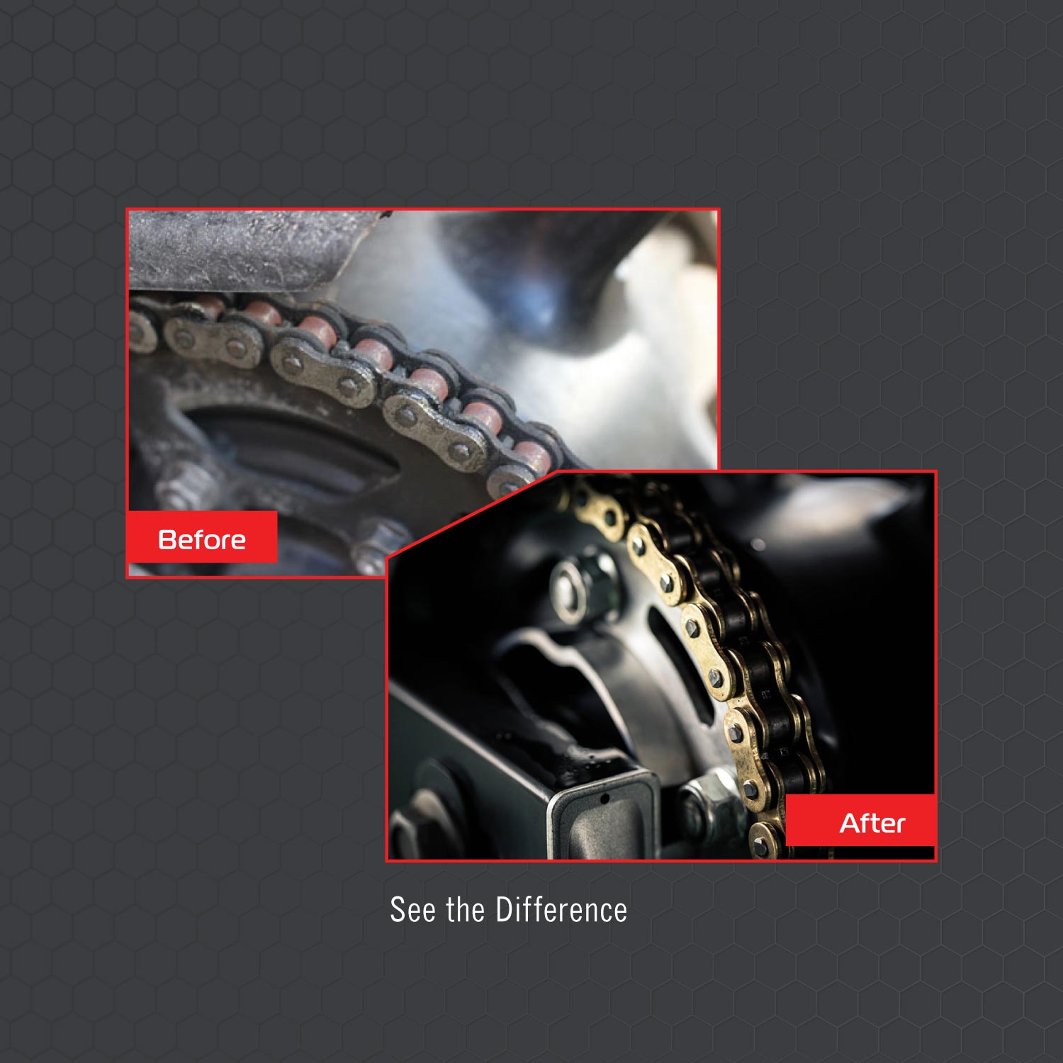 Introducing our Cutting-Edge Green Color Bike and Motorcycle Chain Lube - Visibility Redefined!
Elevate your biking and motorcycling adventures with our revolutionary Green Color Chain Lube. Born from innovation, this exceptional lubricant goes beyond standard chain lubes, introducing a game-changing feature that sets it apart.