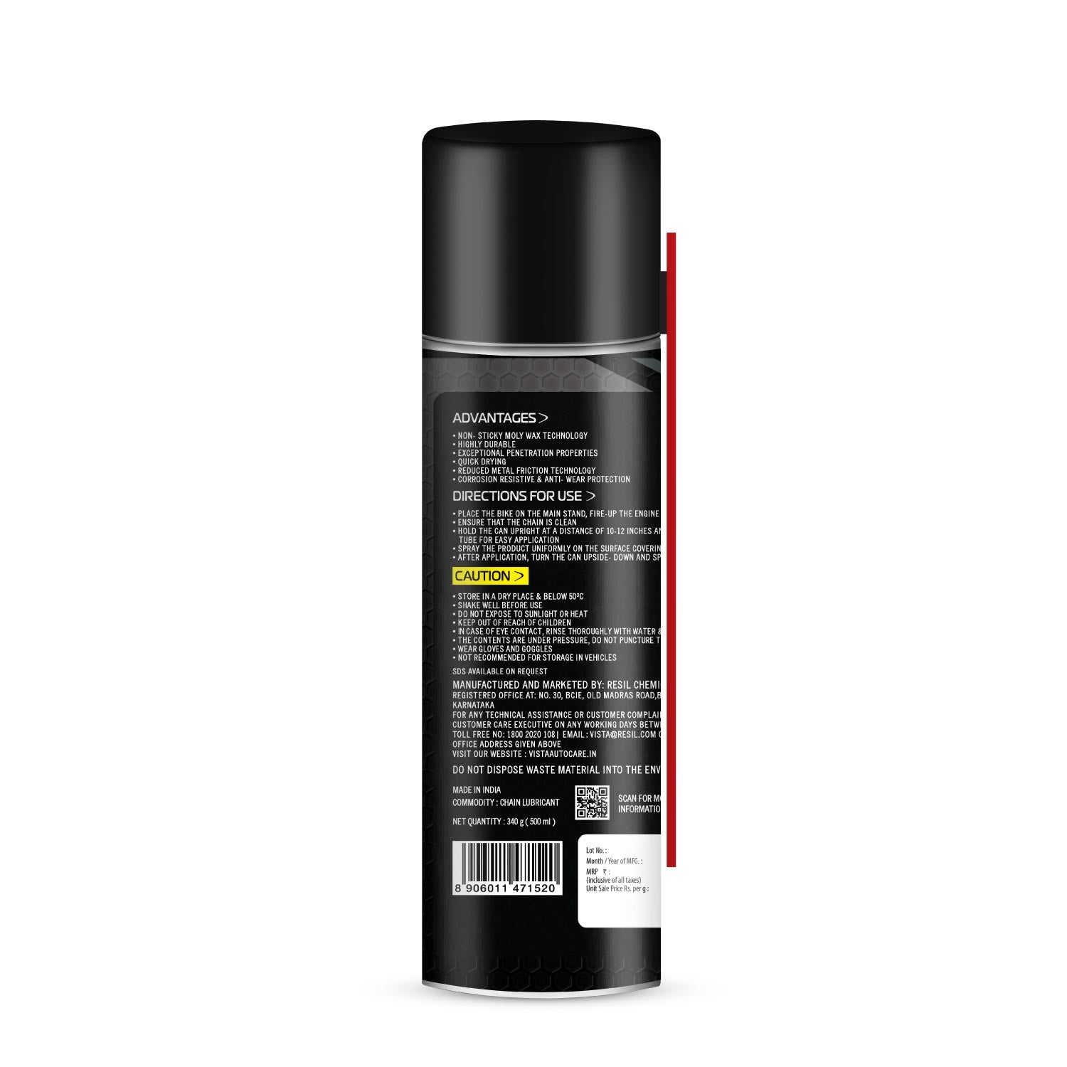 Introducing our Cutting-Edge Green Color Bike and Motorcycle Chain Lube - Visibility Redefined!
Elevate your biking and motorcycling adventures with our revolutionary Green Color Chain Lube. Born from innovation, this exceptional lubricant goes beyond standard chain lubes, introducing a game-changing feature that sets it apart.