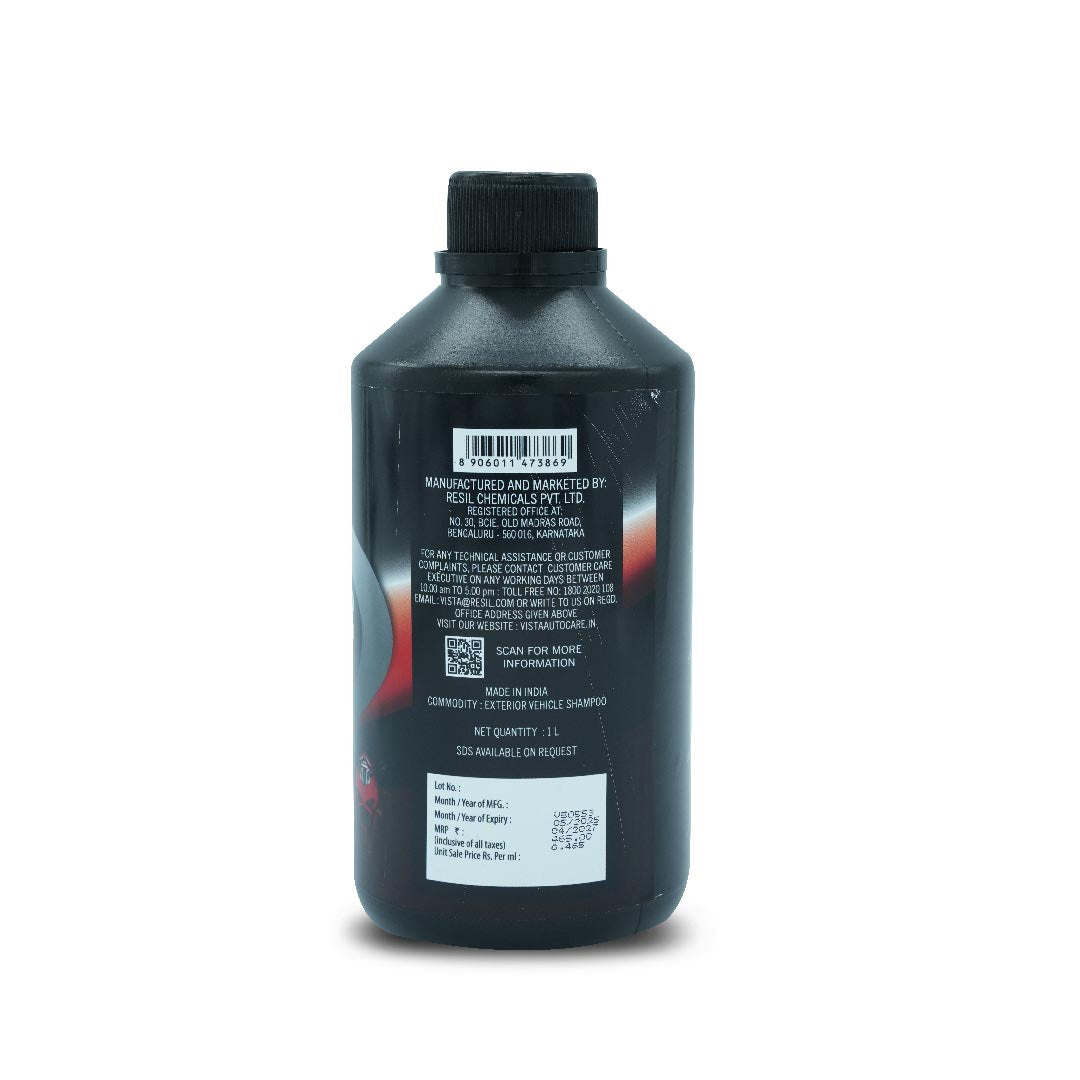 Advanced Shampoo 1L - pH Balance Formula, For Car and Bike