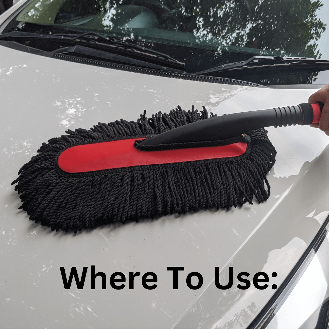 Dust-Off Standard Car & Bike Duster With Premium Microfiber Threads