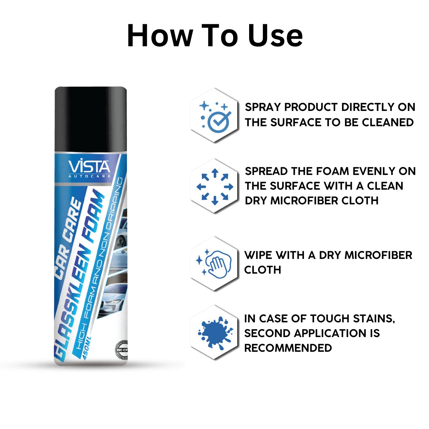 Glasskleen Foam 450 ml | Glass Cleaner