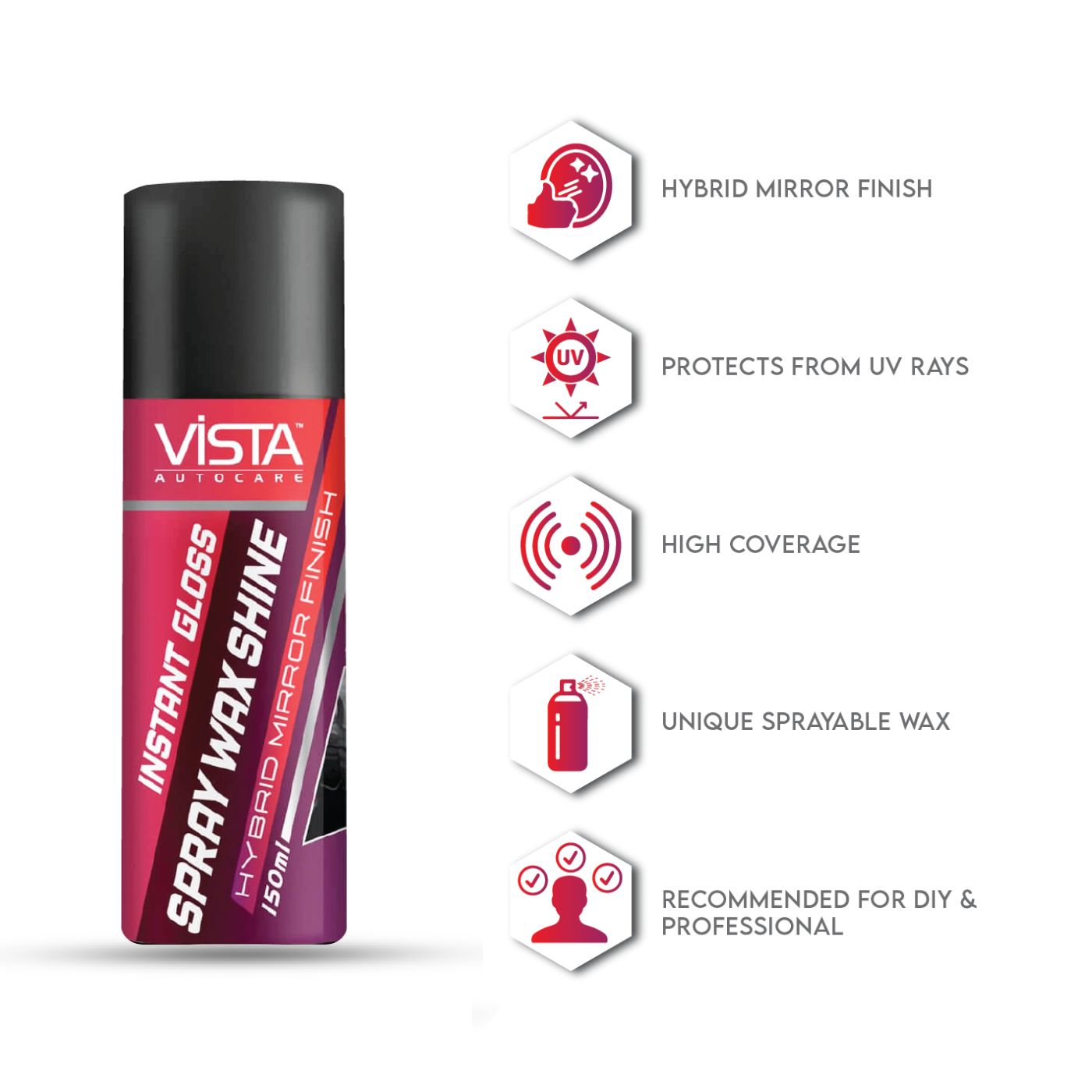 SPRAY WAX SHINE 150 ML