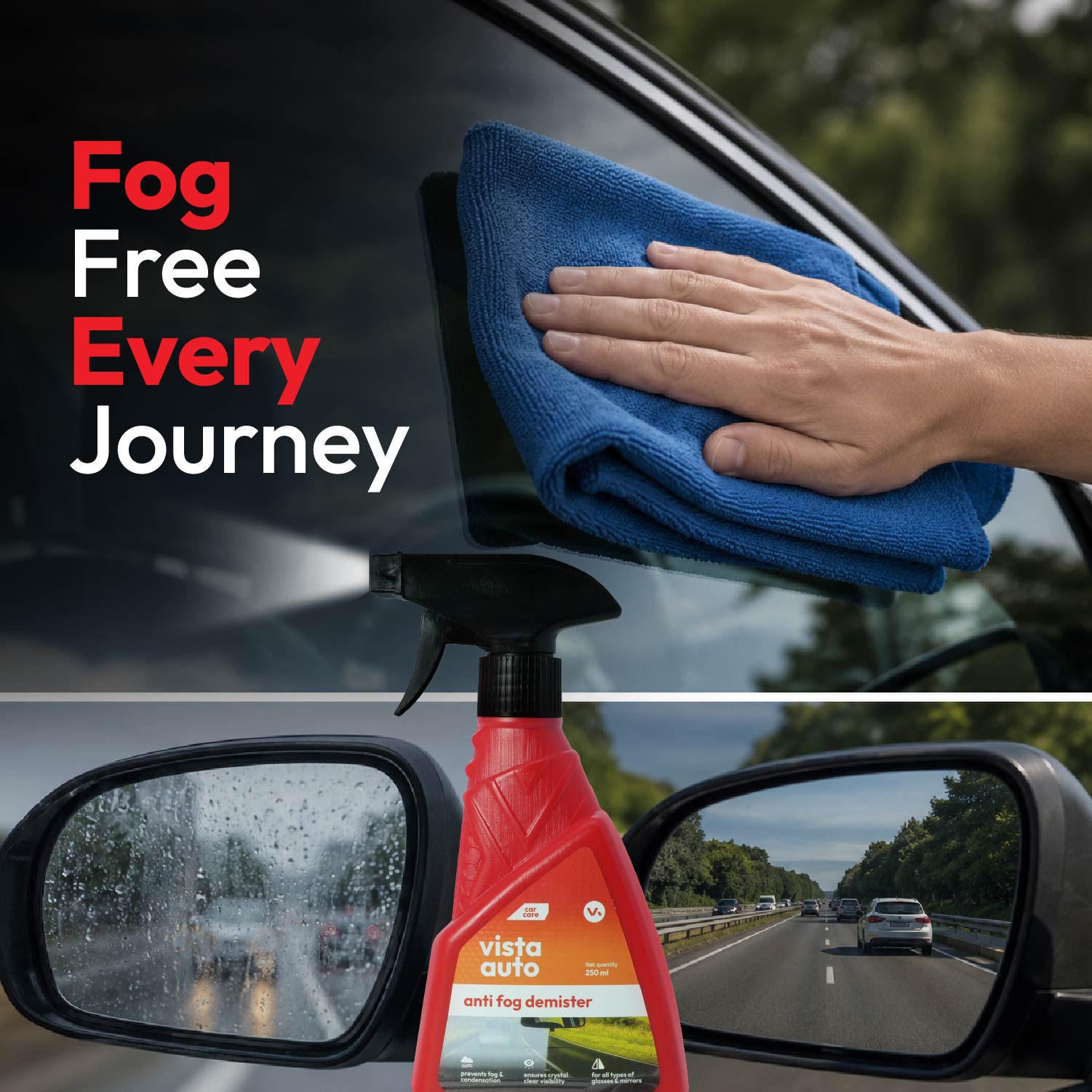 Anti Fog Demister 250 ml