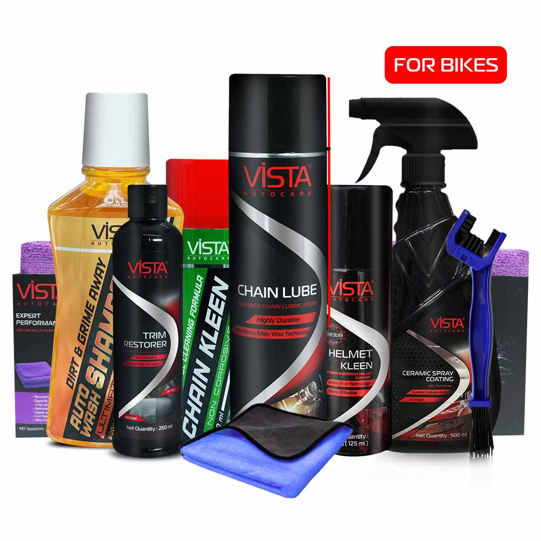 Bike Spa Kit Premium -BK5 | 9-Piece Professional Kit | Ceramic Coating & Complete Detailing Bundle