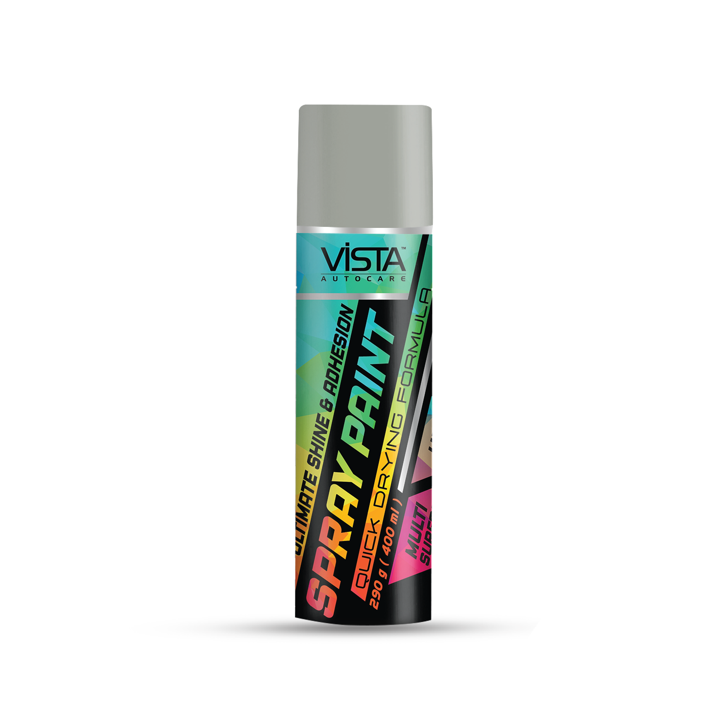 Spray Paint Bright Chrome 400 ml (290 g) | Quick Drying with Gloss finish for Metal, Wood, Walls | Acrylic SprayPaints