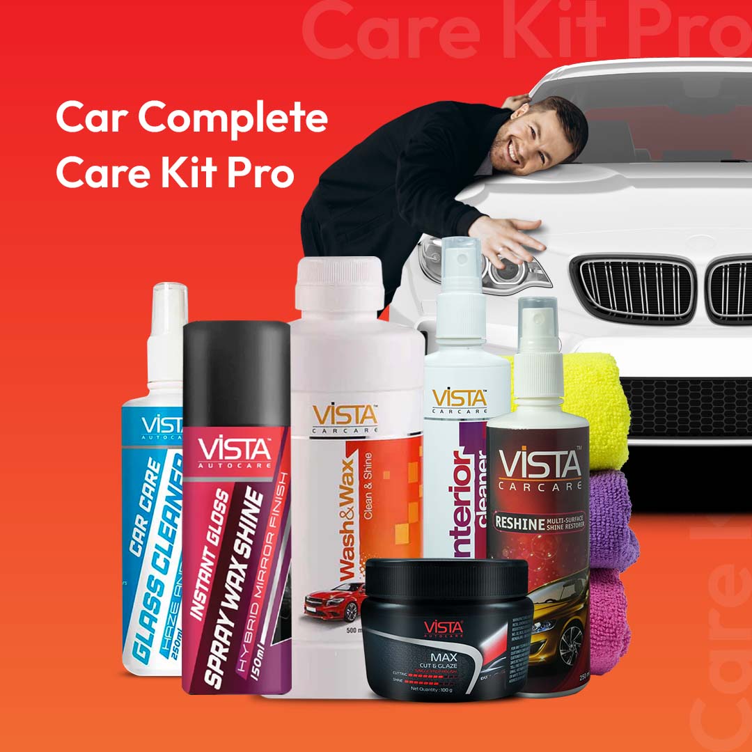 Car Complete Care Kit Pro - CK7 | 7-Piece Wash, Polish & Shine Bundle | Scratch Removal & Wax Protection
