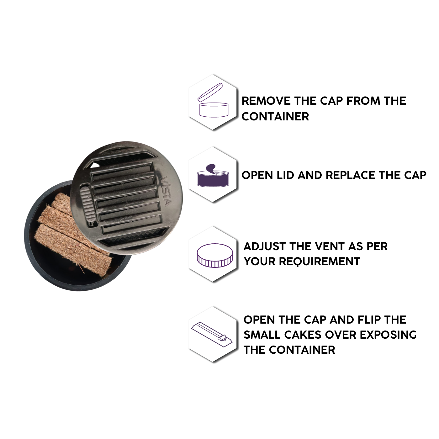 Aura Natural Fiber Car Air Freshener - Mystical Musk 40 g