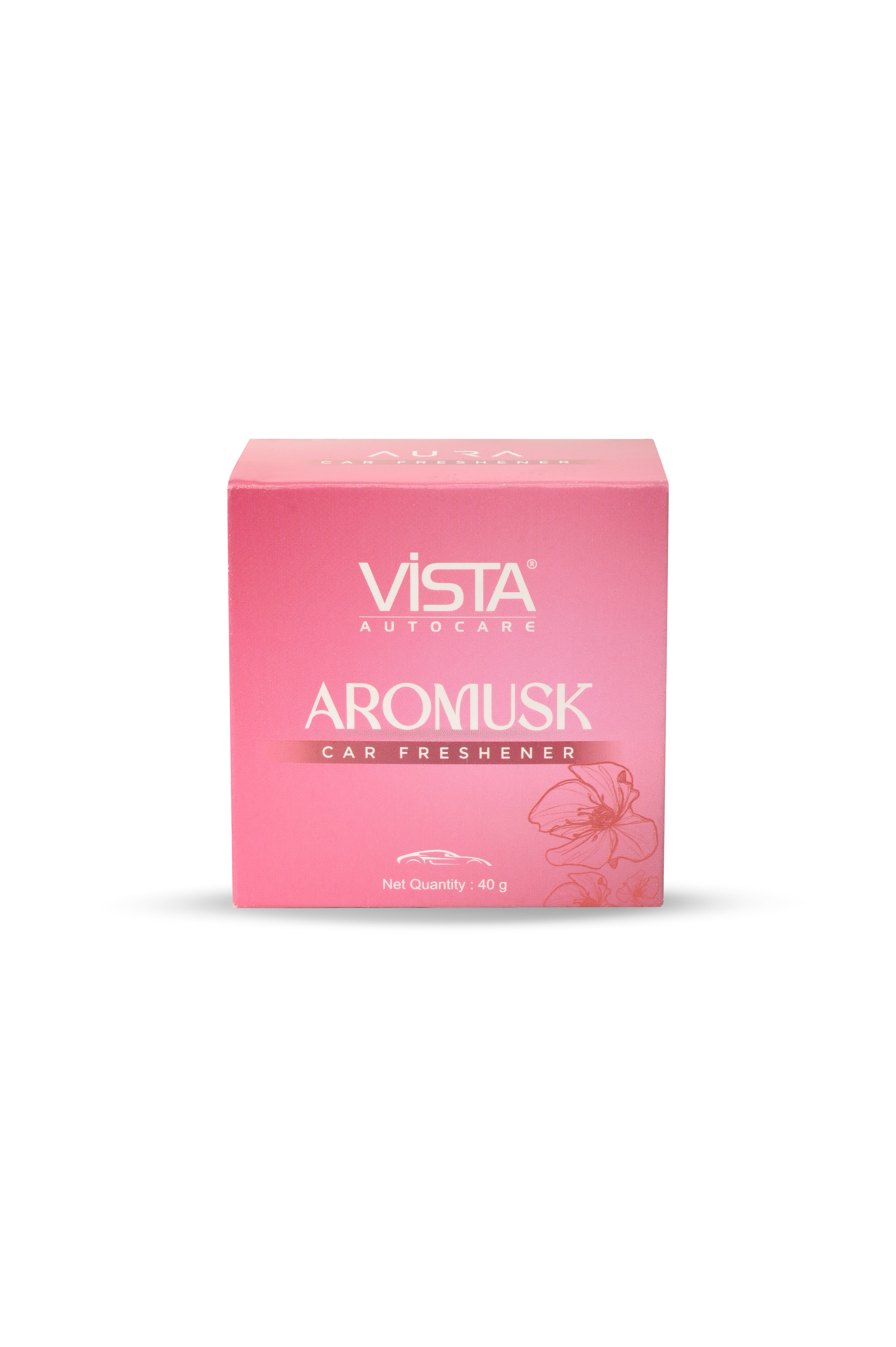 Aromusk Car Air Freshener 40 g, Wooden Fiber, Long-Lasting & Refreshing Fragrance to Freshen Up Your Car - Odor Eliminator & Car Accessories