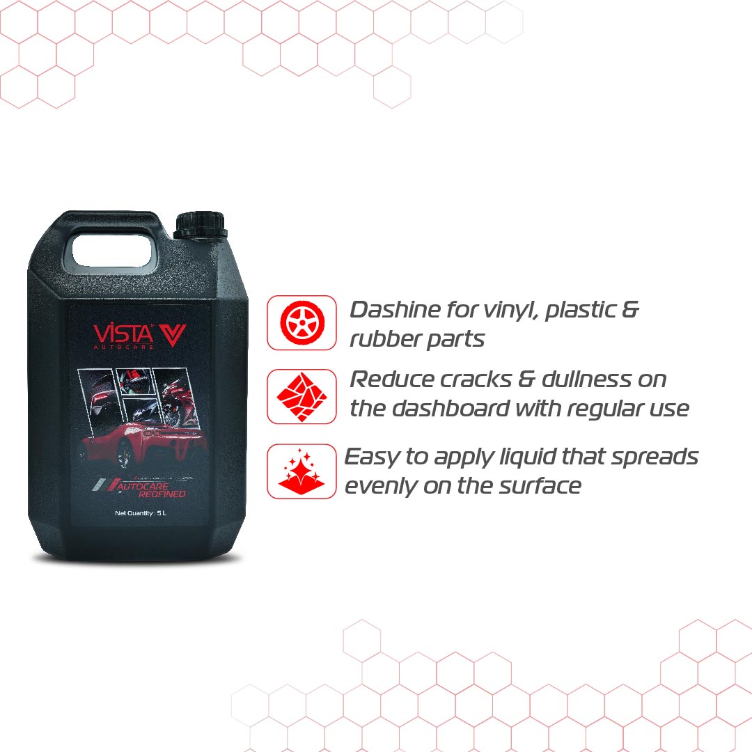 Vista Dashine 5 L Non-Greasy Dashboard Polish