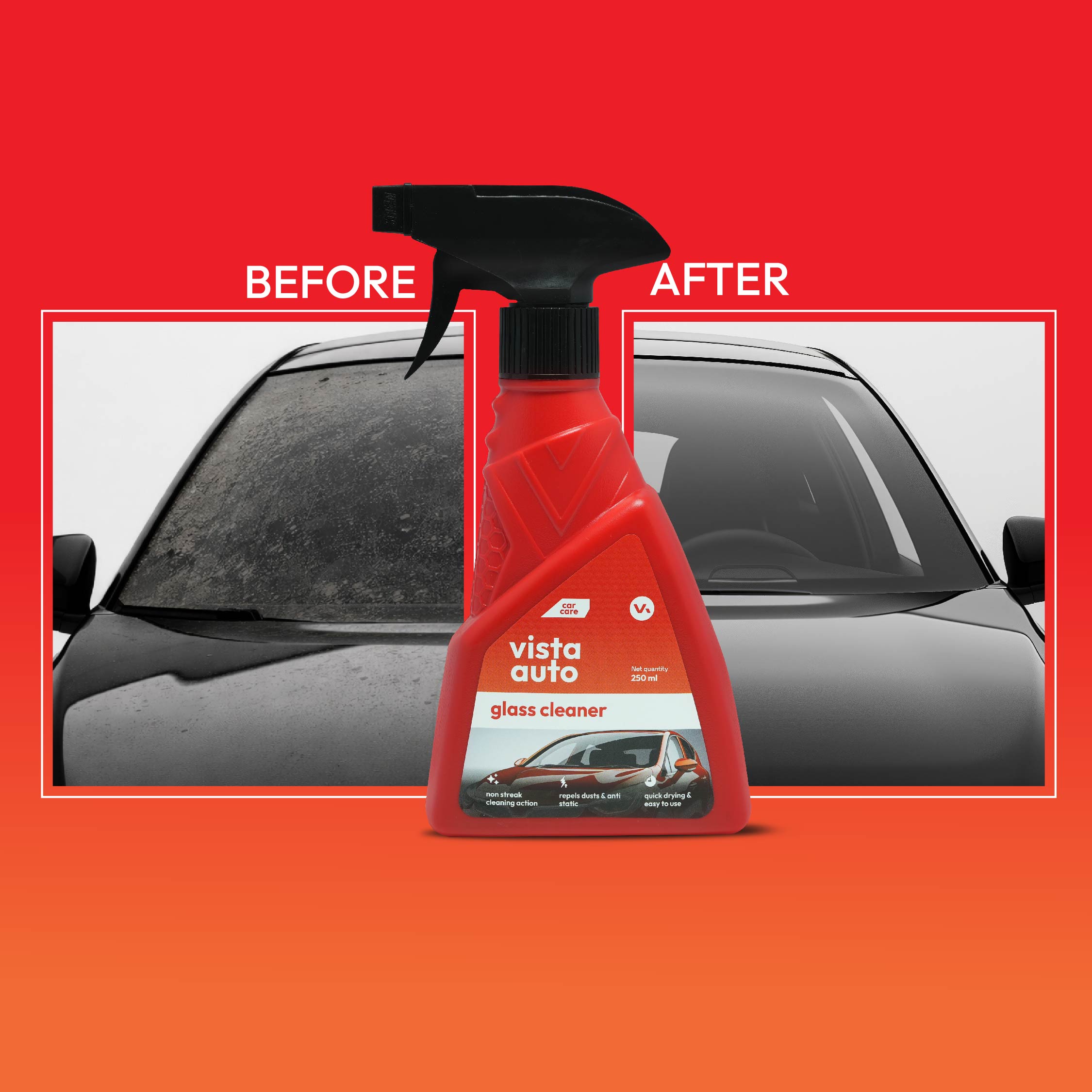 Glass Kleen 250 ml | Glass Cleaner | Windshield Cleaner