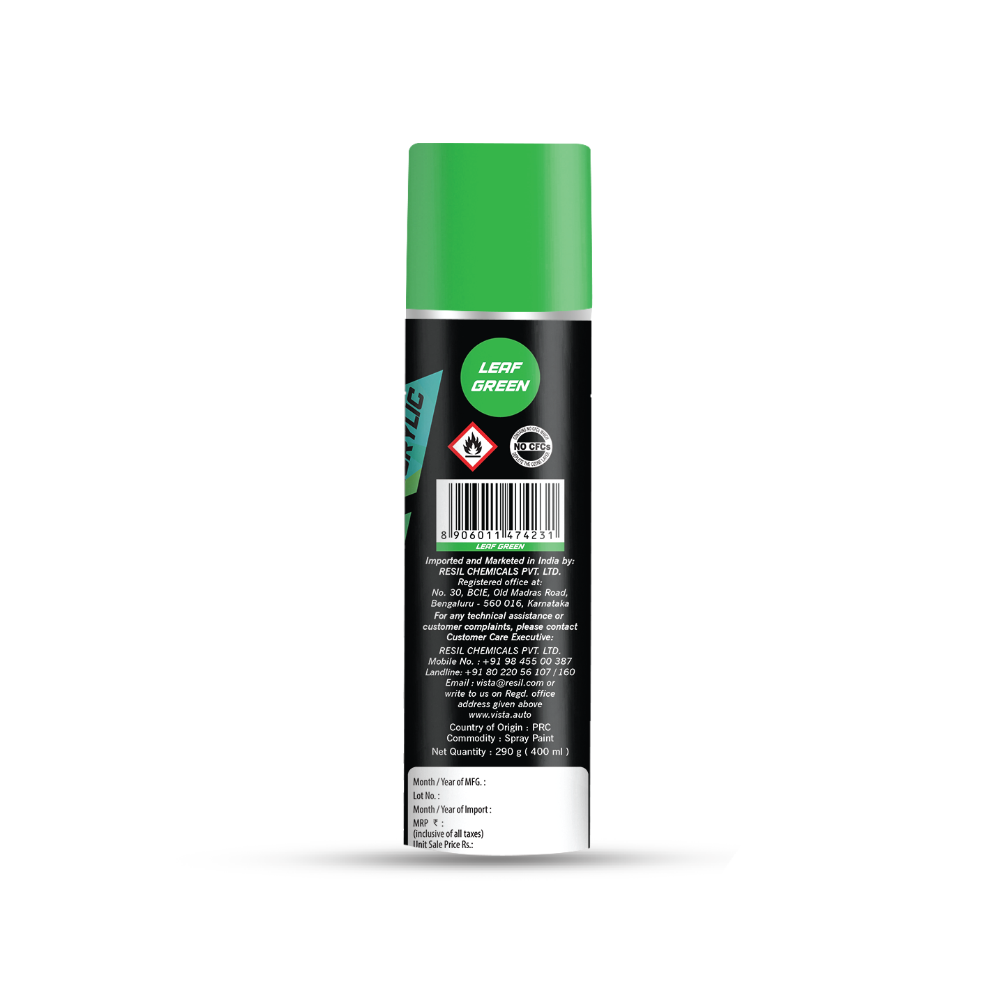 Spray Paint Leaf Green 400 ml (290 g)