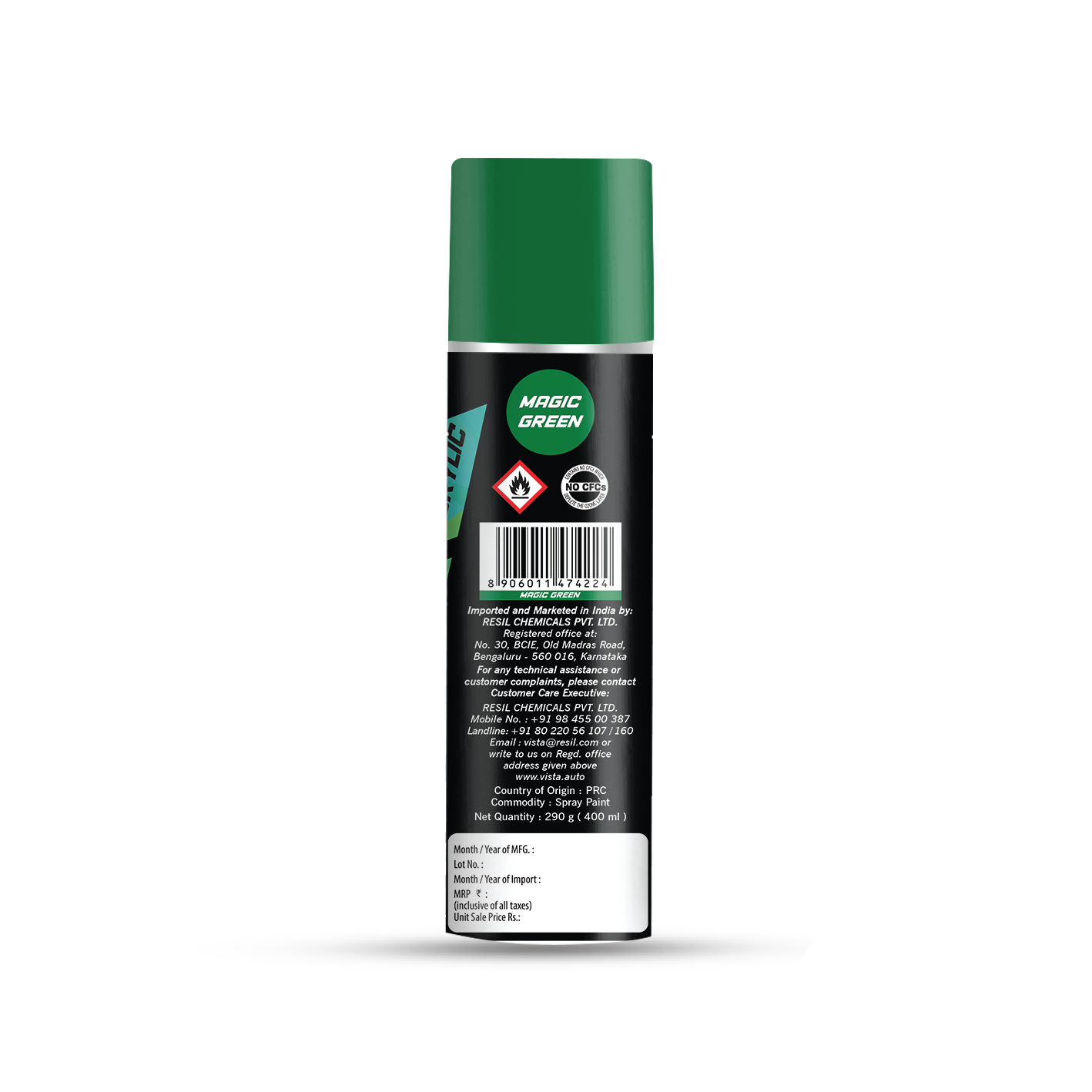 Spray Paint Magic Green 400 ml (290 g)