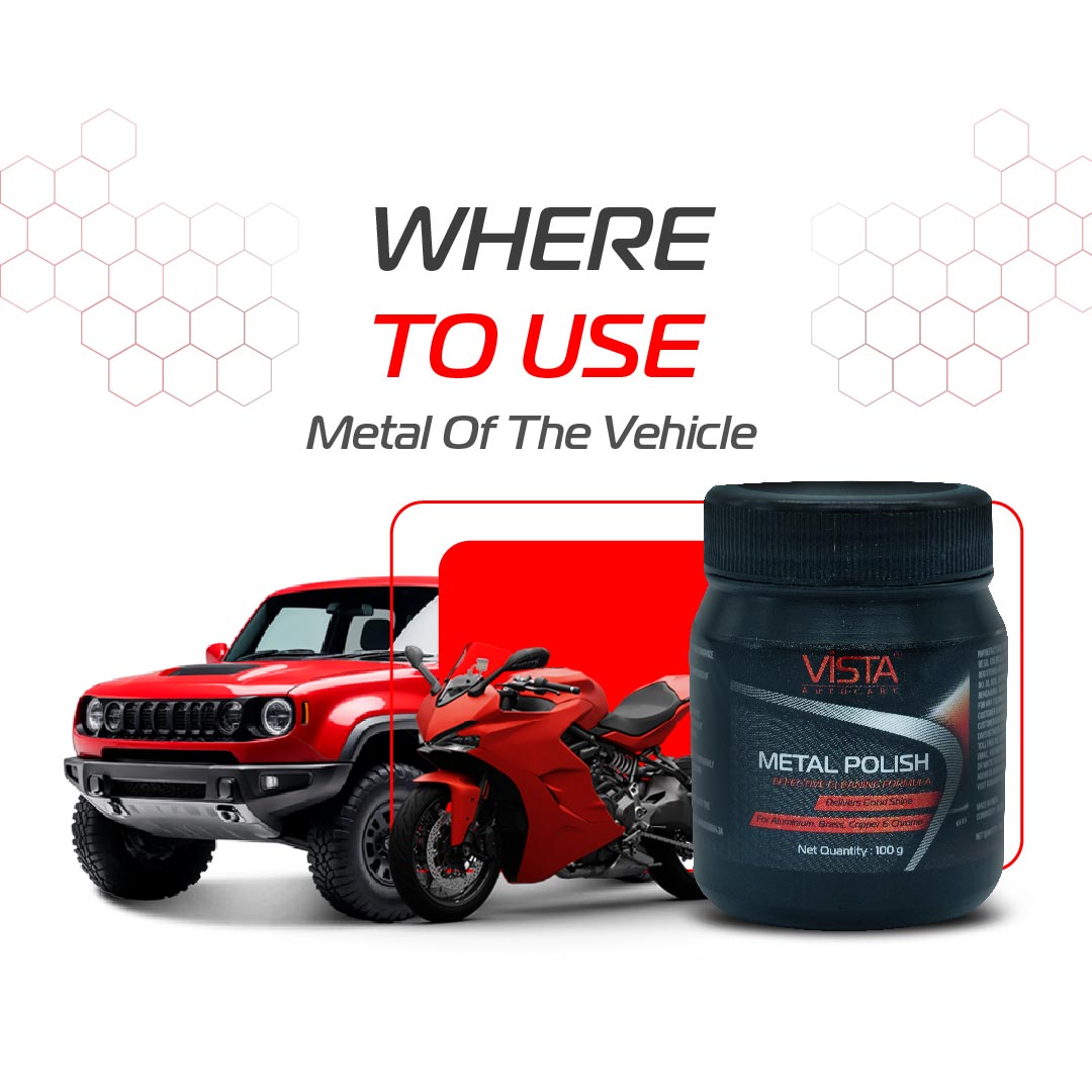 Metal Polish 100 g | Superior Shine for Chrome, Copper, Brass, Bronze, Nickel & Stainless Steel