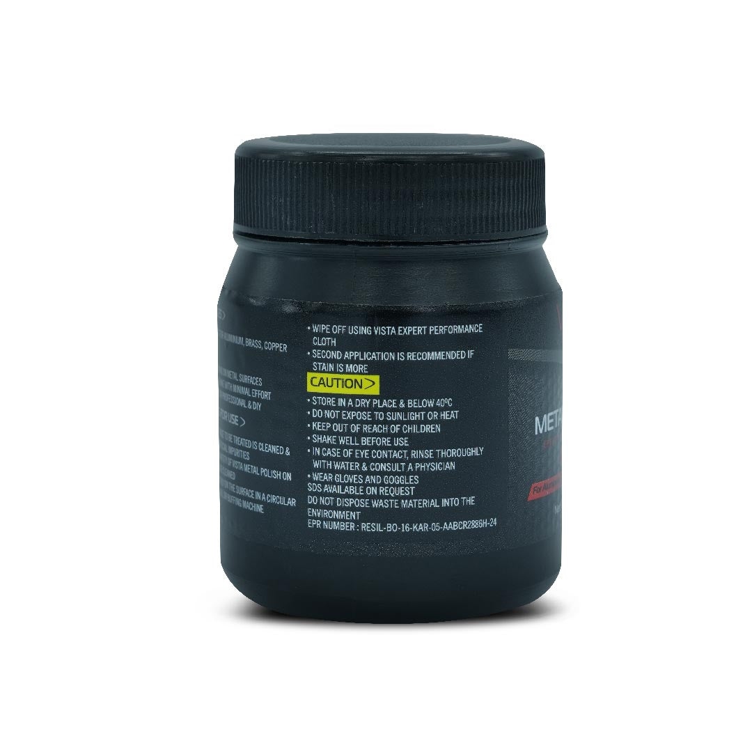 Metal Polish 100 g | Superior Shine for Chrome, Copper, Brass, Bronze, Nickel & Stainless Steel