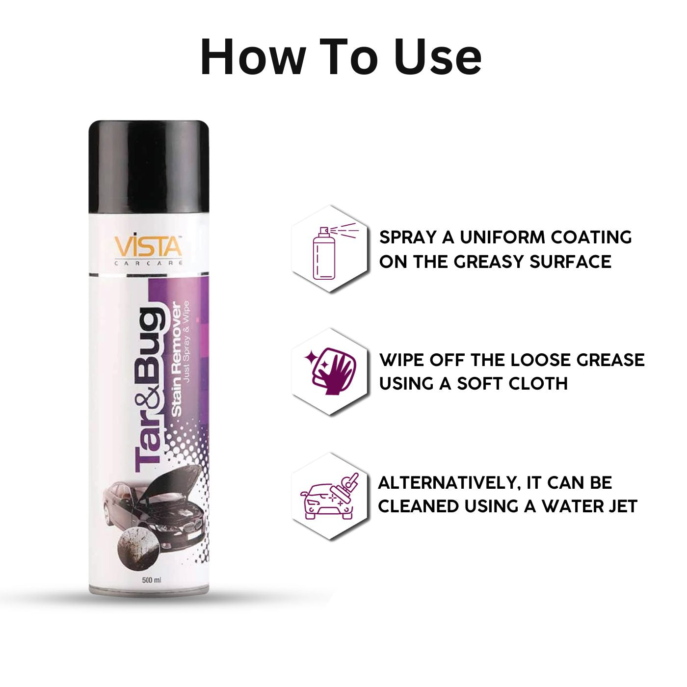 TAR & BUG STAIN REMOVER 500 ml