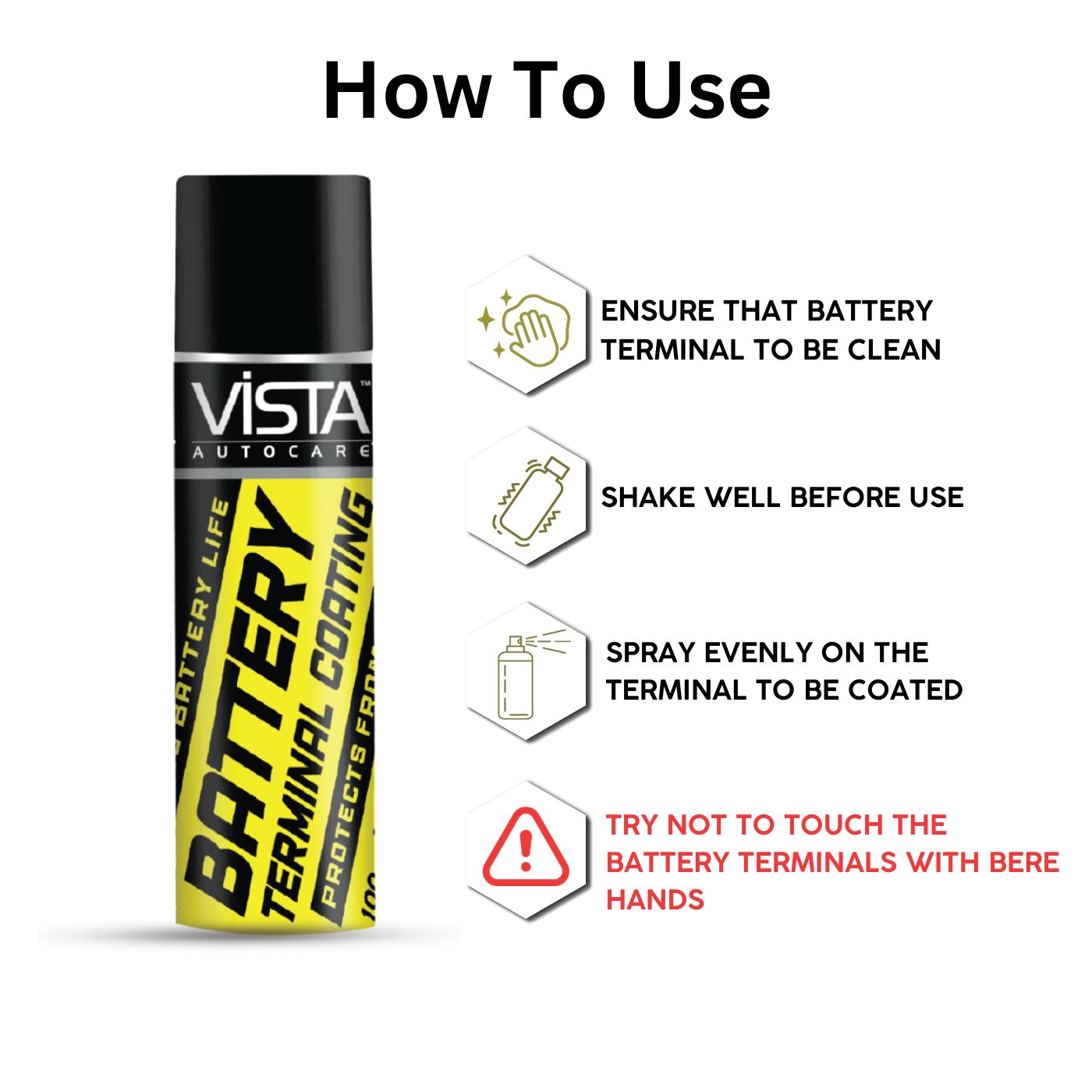Vista Battery Terminal Coating 150 ml