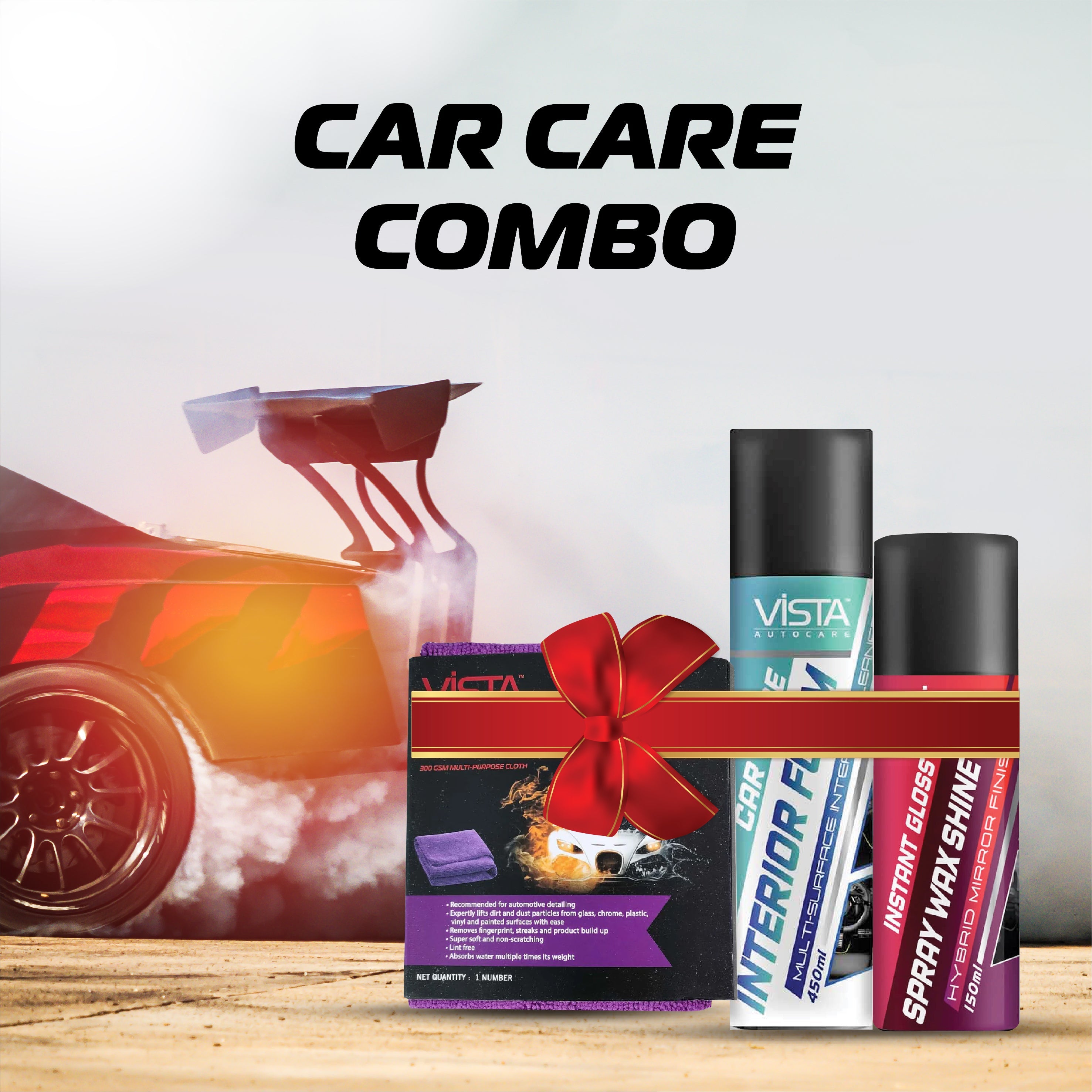 Car Care Combo (Pack of 3)