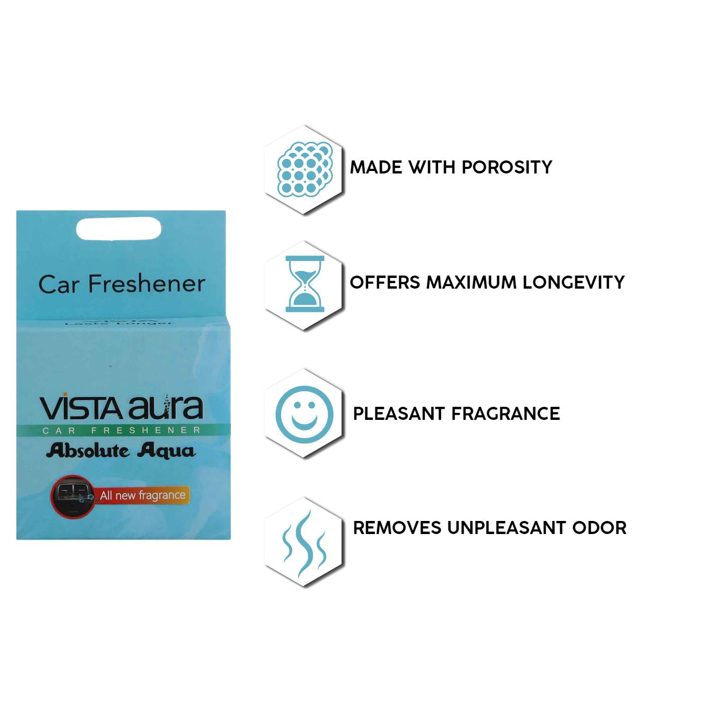 Aura Natural Fiber Car Freshener - Absolute Aqua 40 g