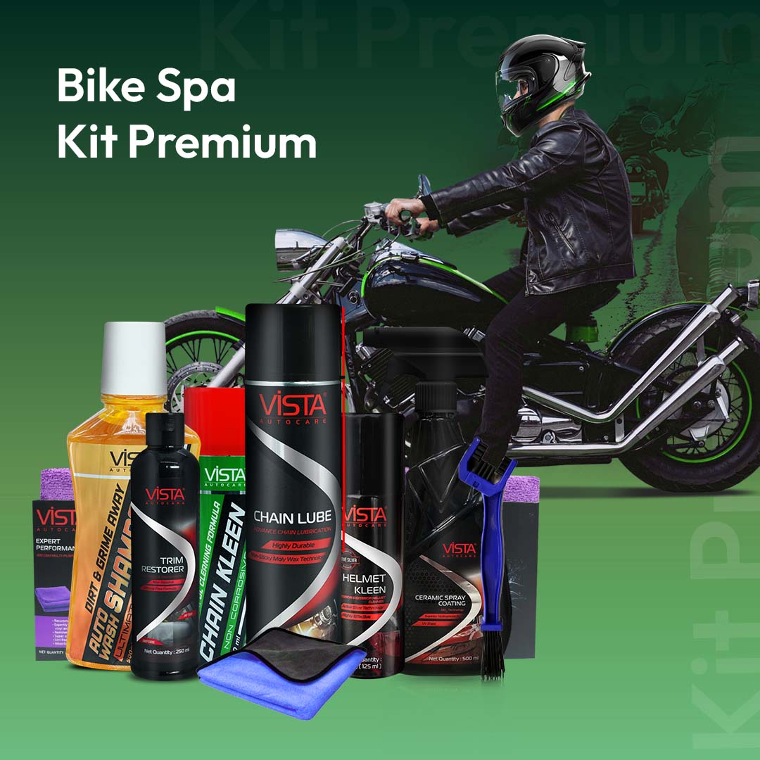 Bike Spa Kit Premium -BK5 | 9-Piece Professional Kit | Ceramic Coating & Complete Detailing Bundle