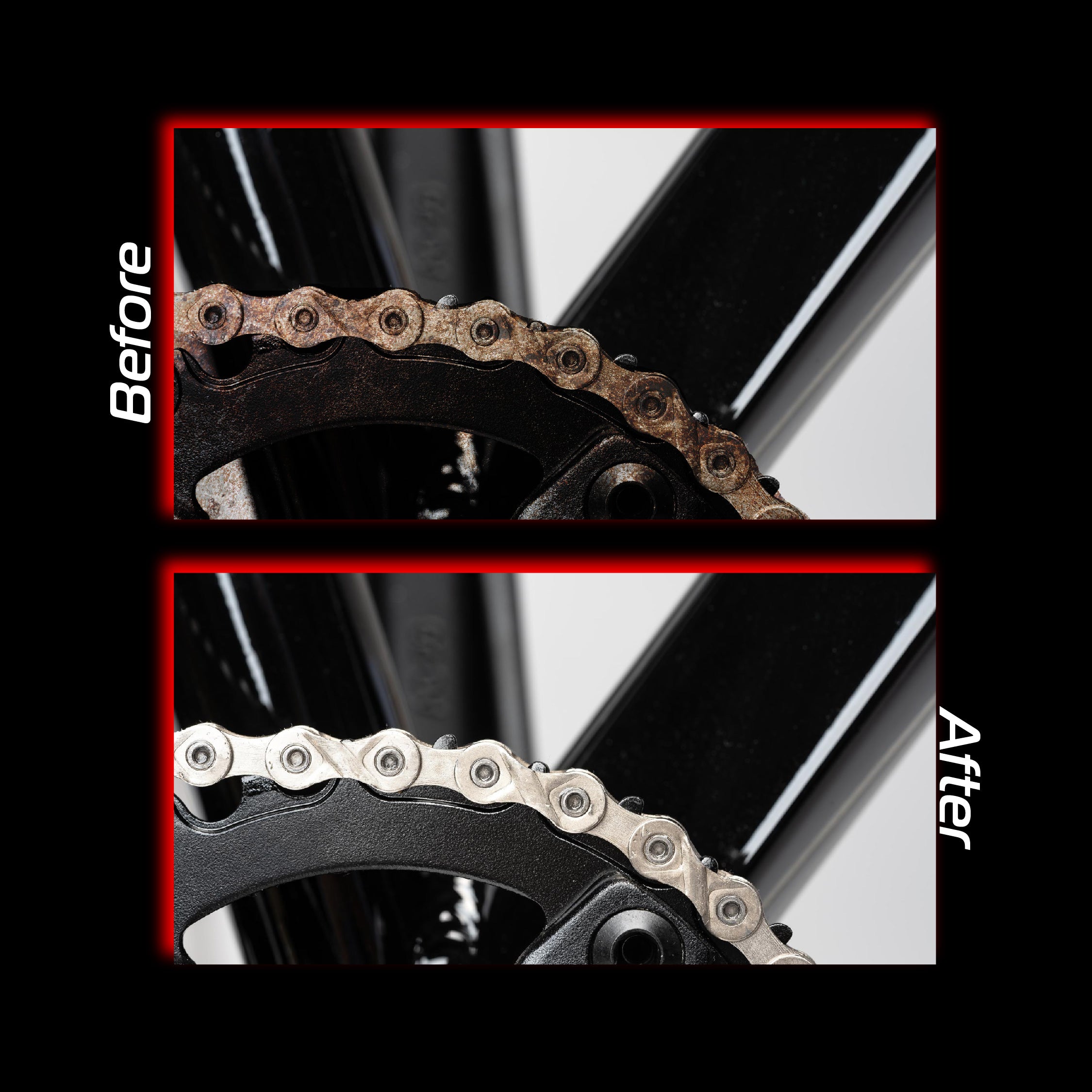 Chain Care Combo Macro | 3 in 1 Professional Bike Chain Maintenance Kit | Chain Lube 500 ml, Chain Kleen 400 ml & Brush