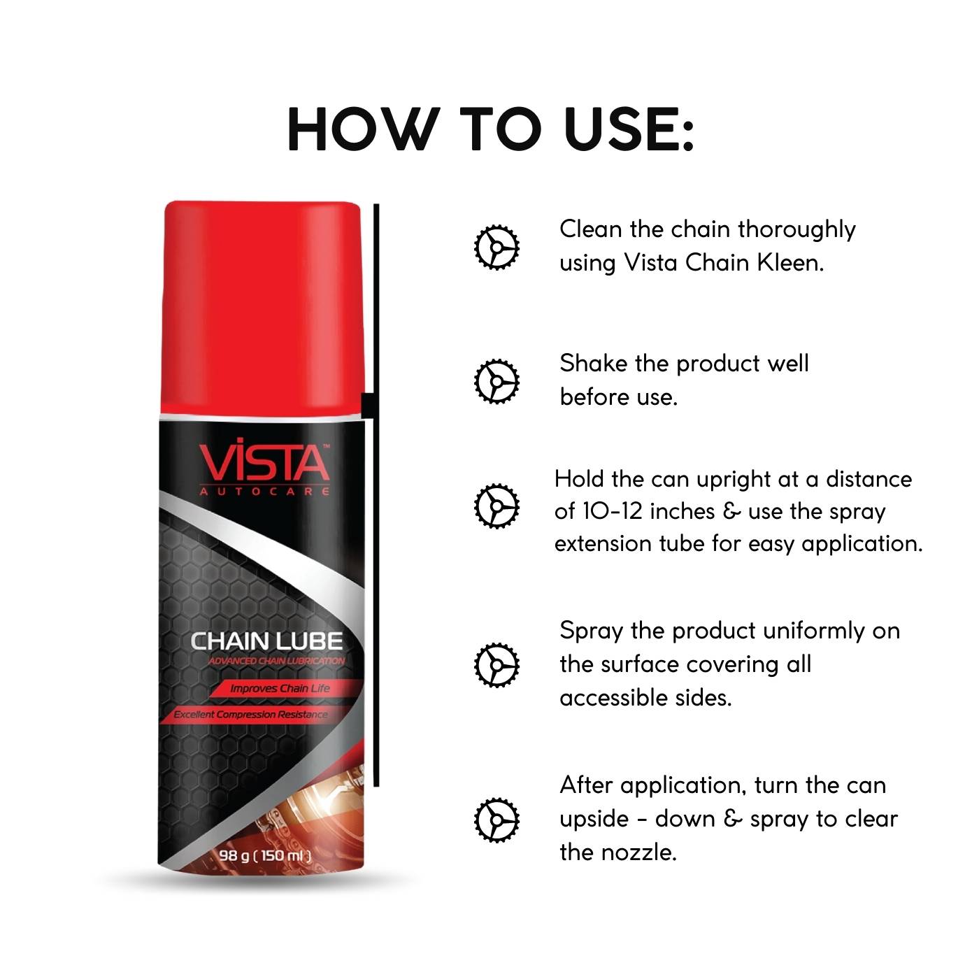 Vista Chain Lube 150 ml (98 g)