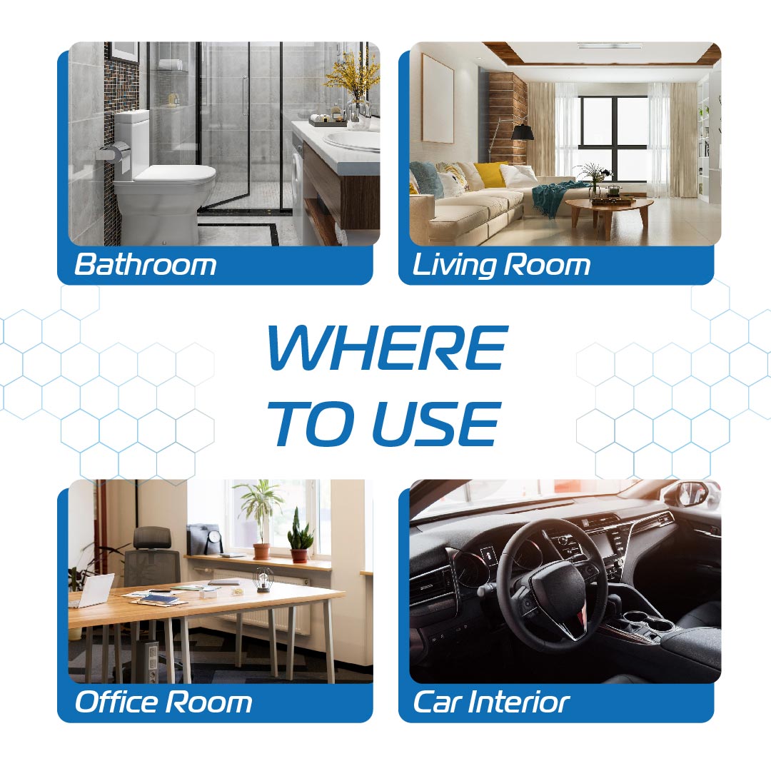 Aura Natural Fiber Car Freshener - Cool Cologne 40 g