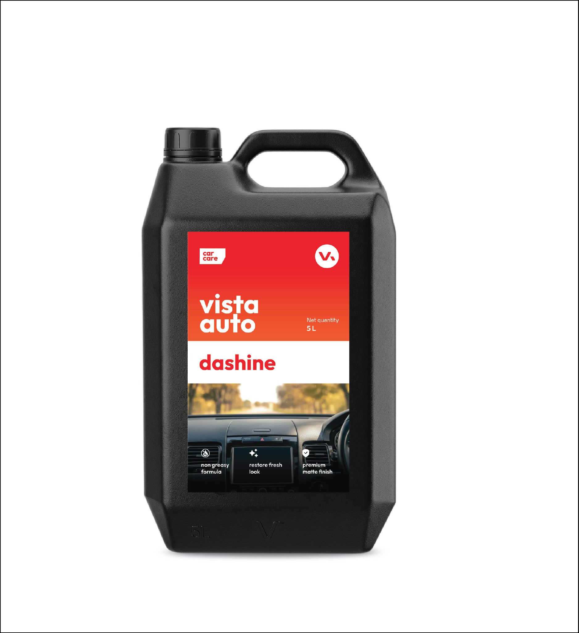 Vista Dashine 5 L Non-Greasy Dashboard Polish