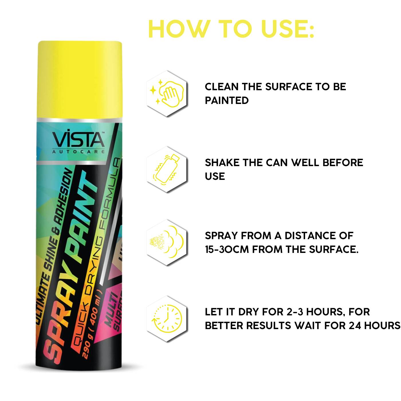 Spray Paint Canary Yellow 400 ml (290 g)