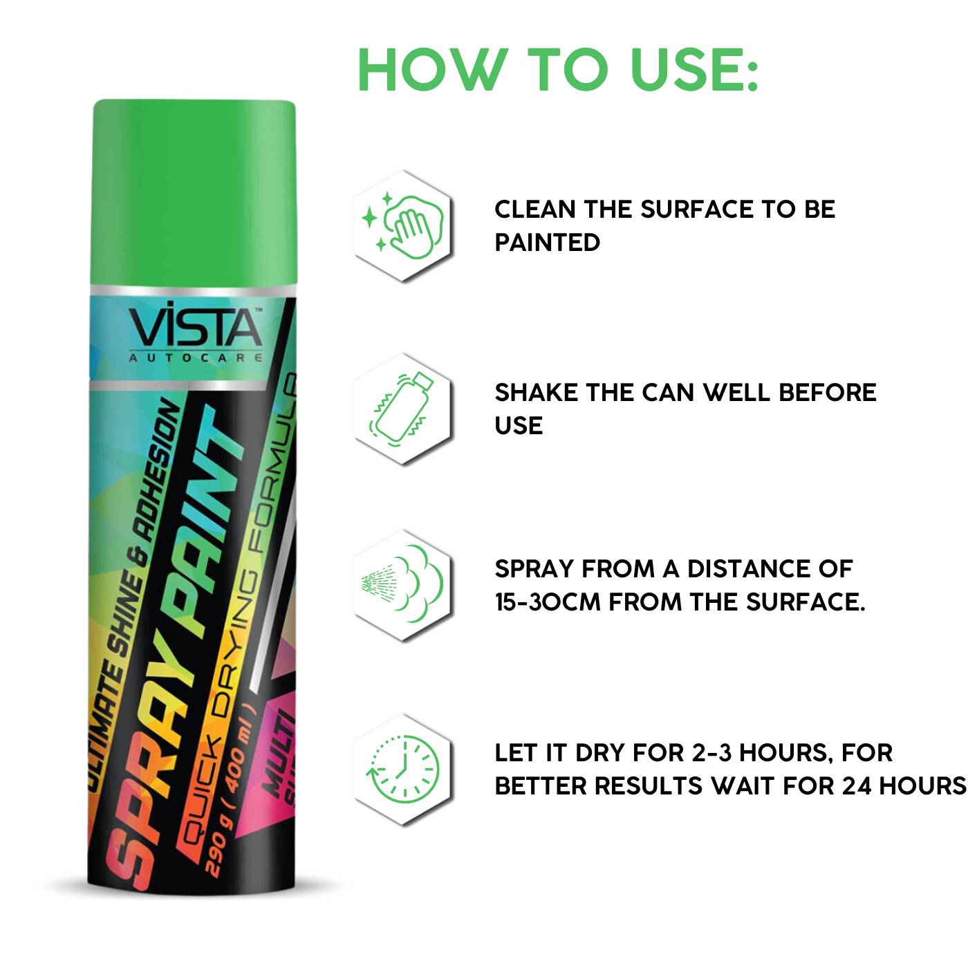 Spray Paint Leaf Green 400 ml (290 g)