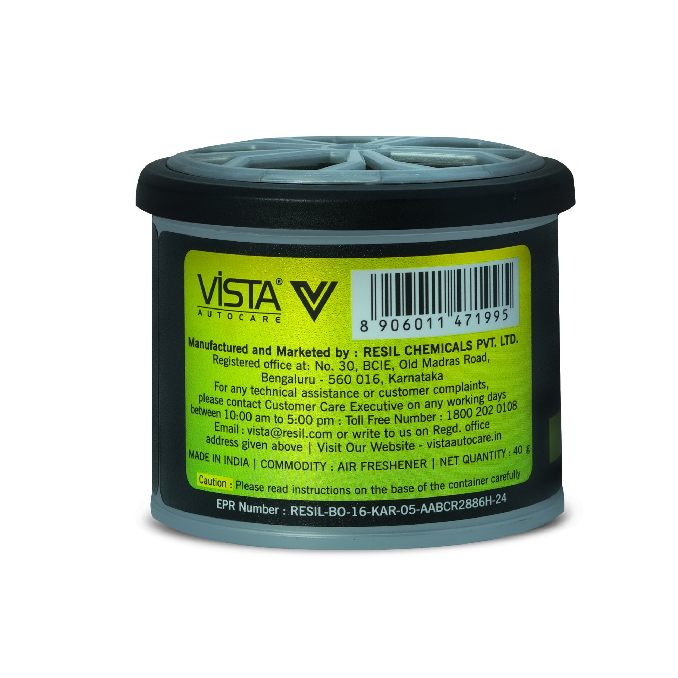 Aura Natural Fiber Car Freshener - Lime Twist 40 g