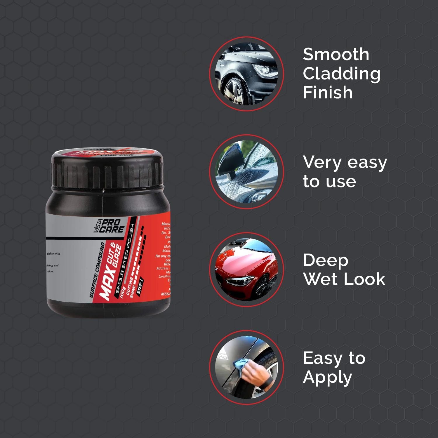 Max Cut & Glaze 100 g | Minor Scratch Remover