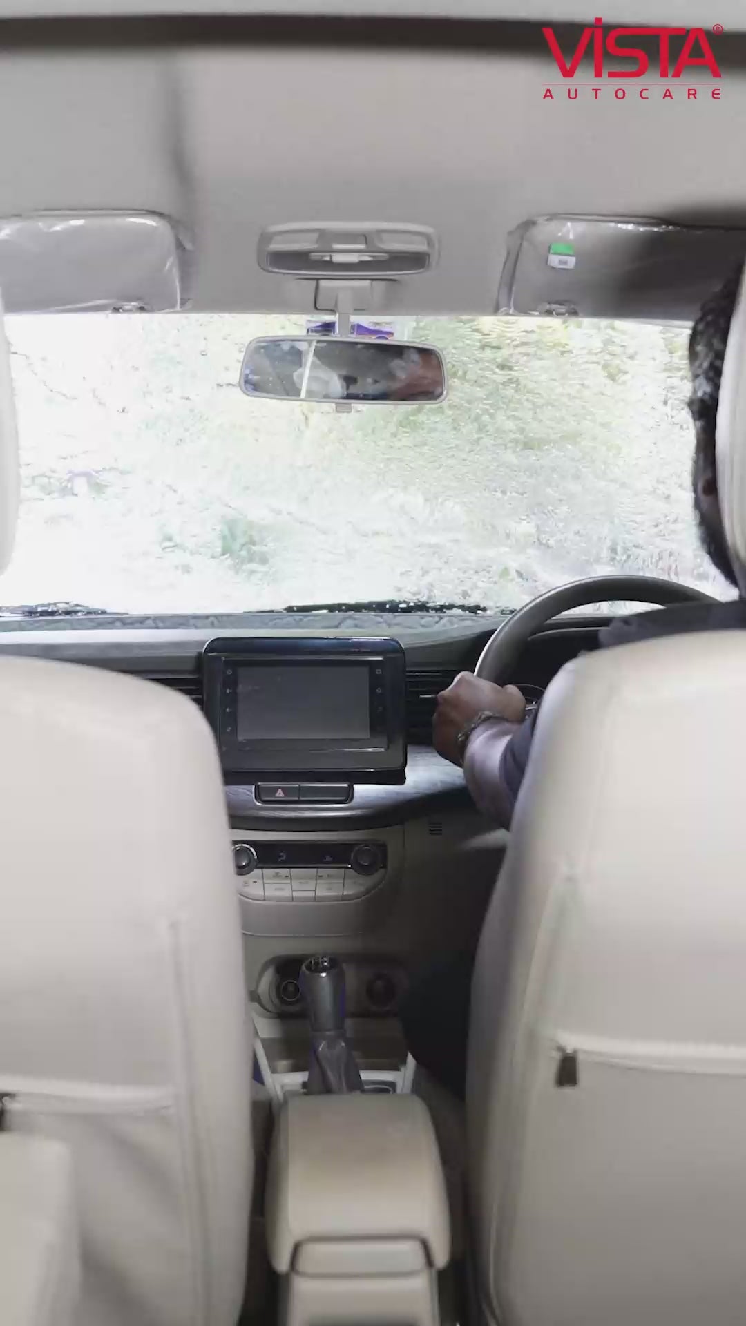 Rain Shield Pro 100ml Car Windshield Water Repellent Coating Spray with Microfiber Cloth
