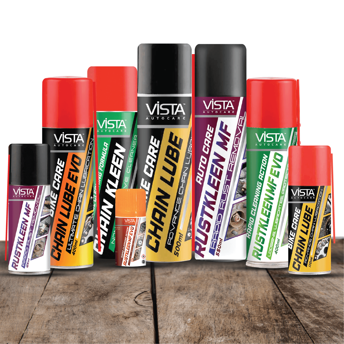 Ensure a smooth gear switching experience, get an improved performance and the ultimate ride experience with powerful molybdenum formulation of Chain Lube. Recommended for O-ring and X-ring chains, it keeps the dirt away from the chain and extends the chain life by minimizing wear and tear.