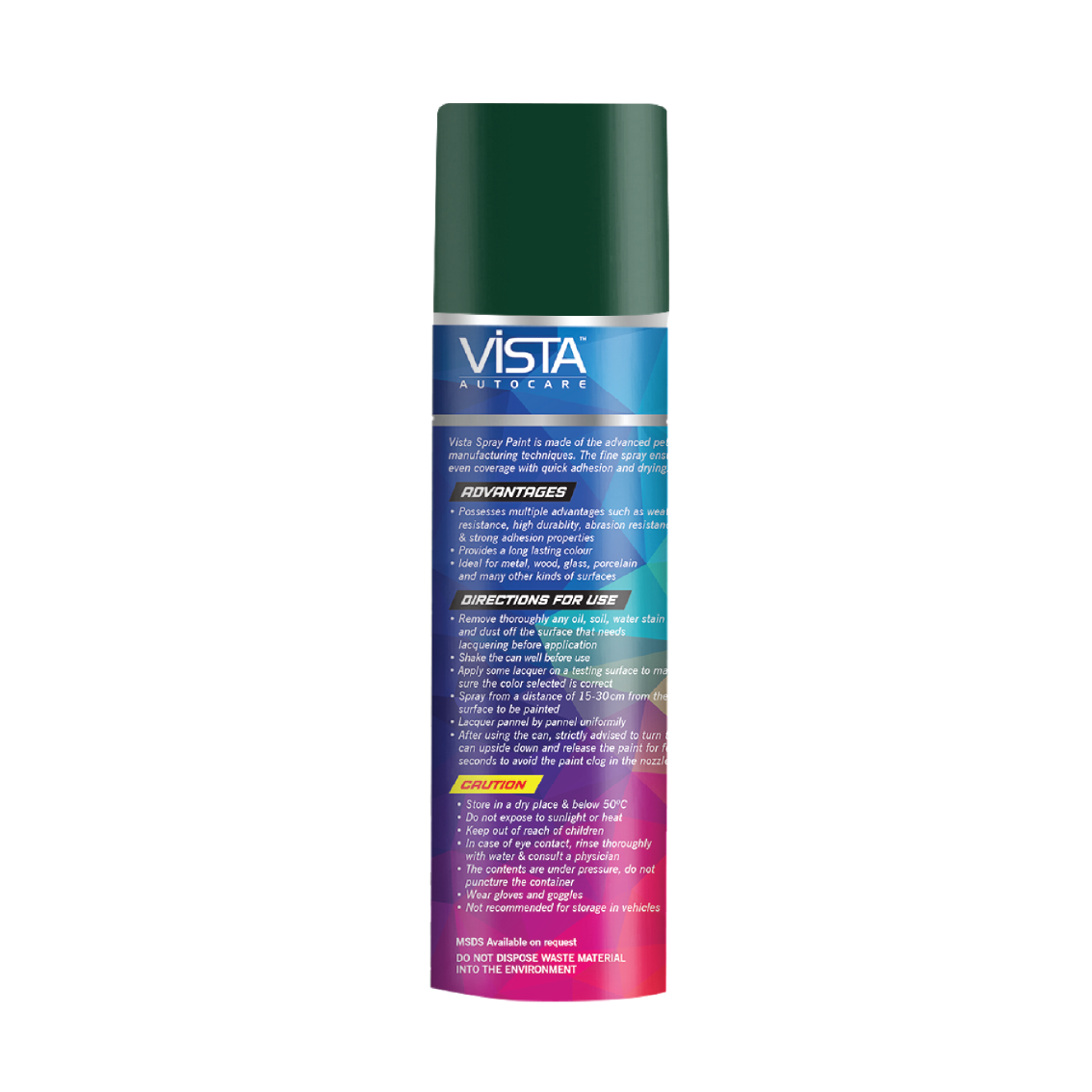 Spray Paint Dark Green 400 ml (290 g)