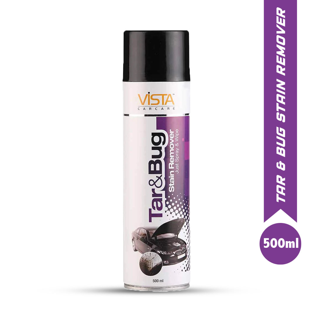 Tar & Bug Stain Remover 500 ml | Powerful, Residue-Free Cleaner for Painted, Chrome, Glass & Plastic Surfaces