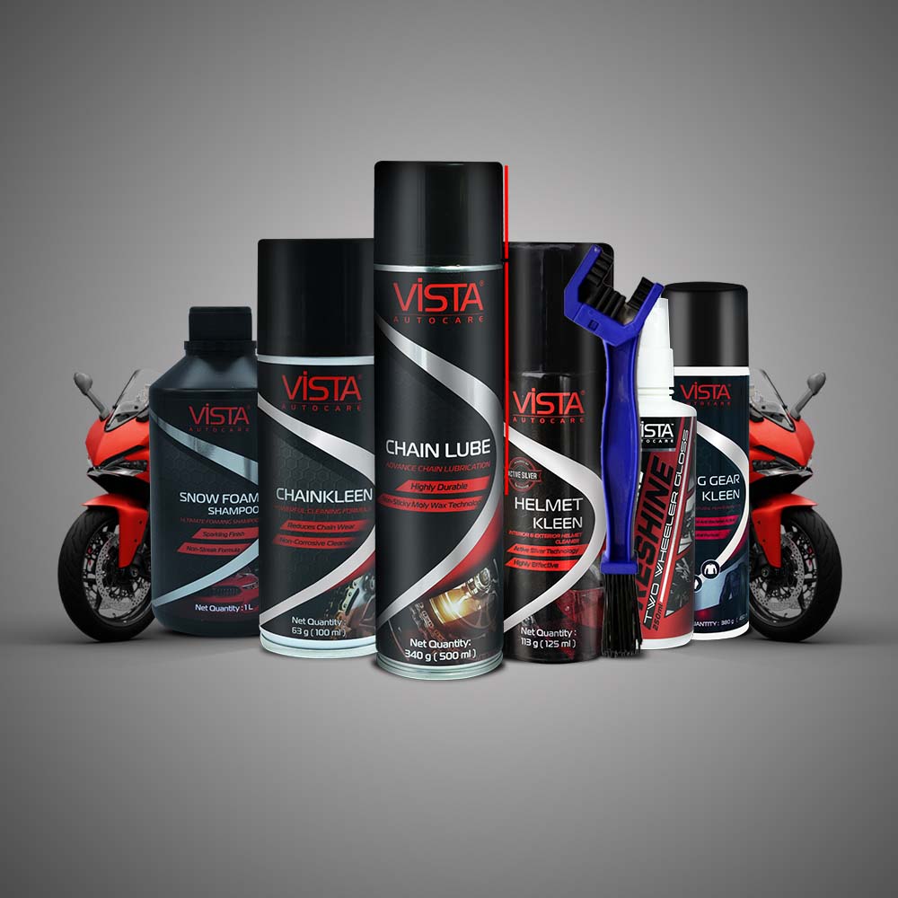 vista auto care bike care products