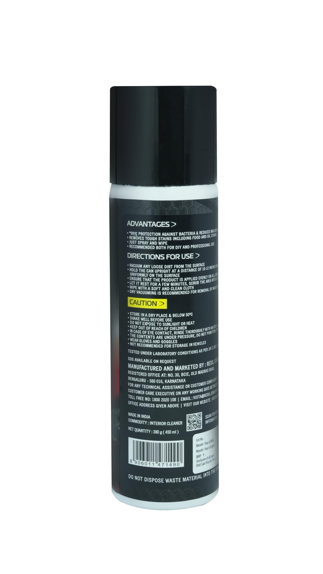 Antibac Hygiene Interiors 450 ml