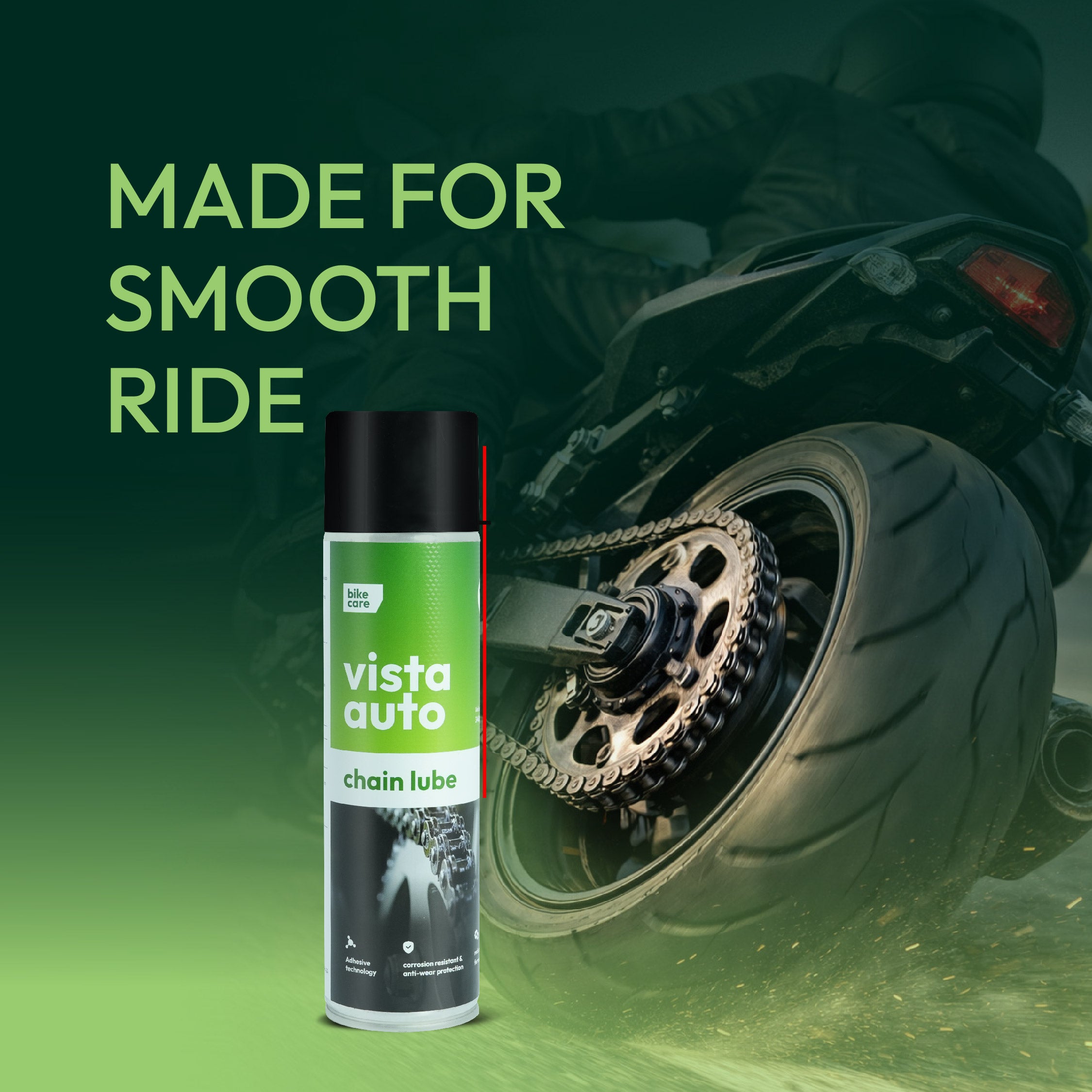 Best Bike Chain Lube 500ml. Shop now @ VISTA AUTO CARE