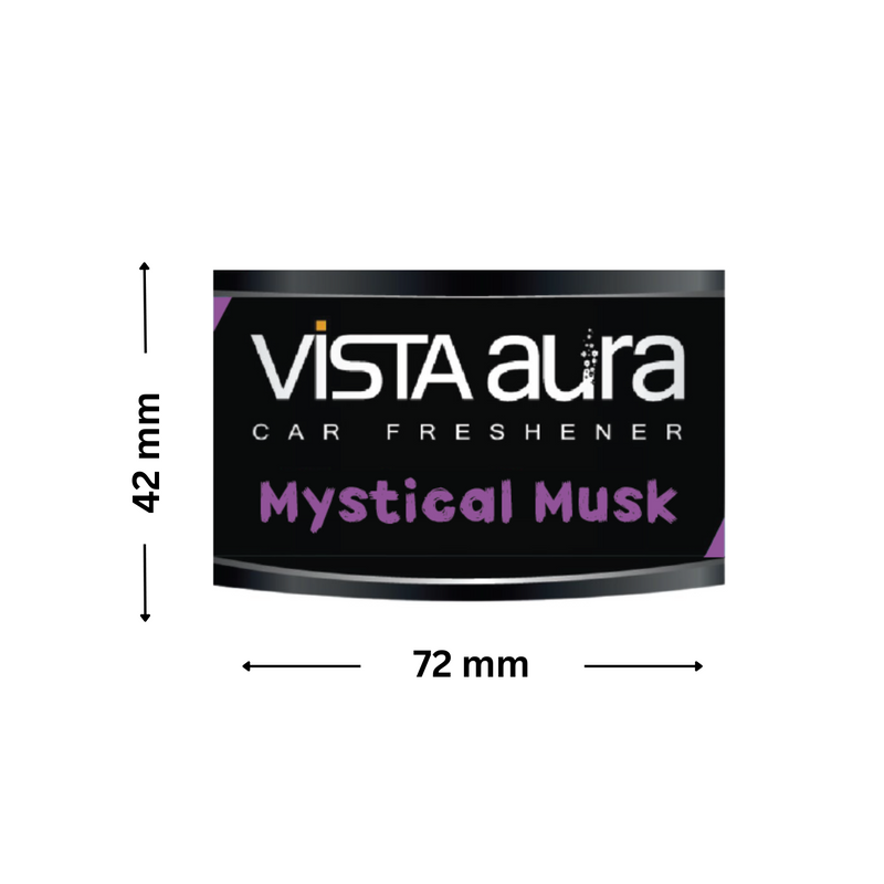 AURA NATURAL FIBER CAR FRESHNERS - MYSTICAL MUSK