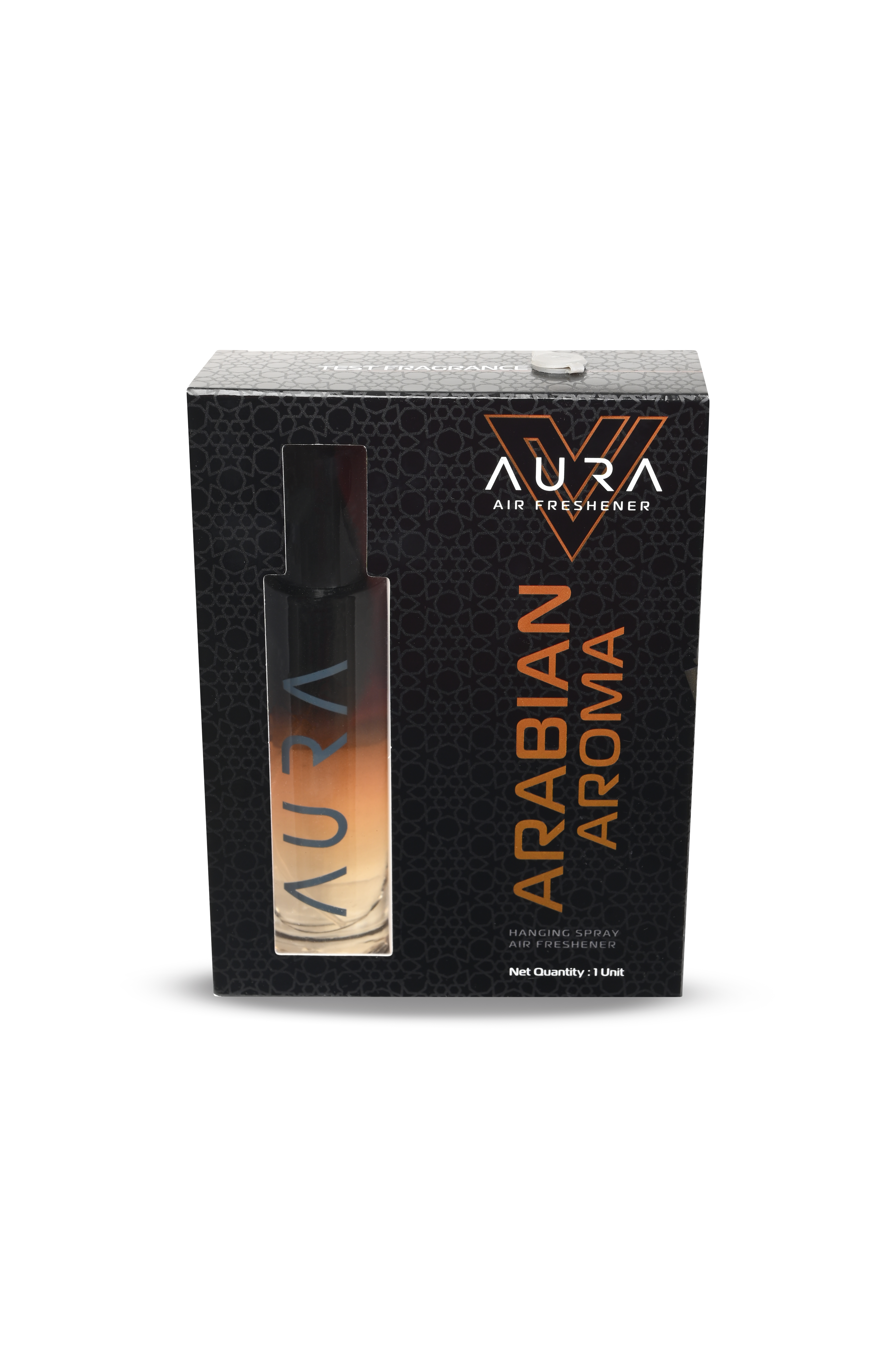 Aura Hanging Air Freshener - Arabian Aroma 30ml with 2 Hanging Boards | For Cars, Home,  Living Spaces, Office, Closets, Bathrooms | 400 + Sprays