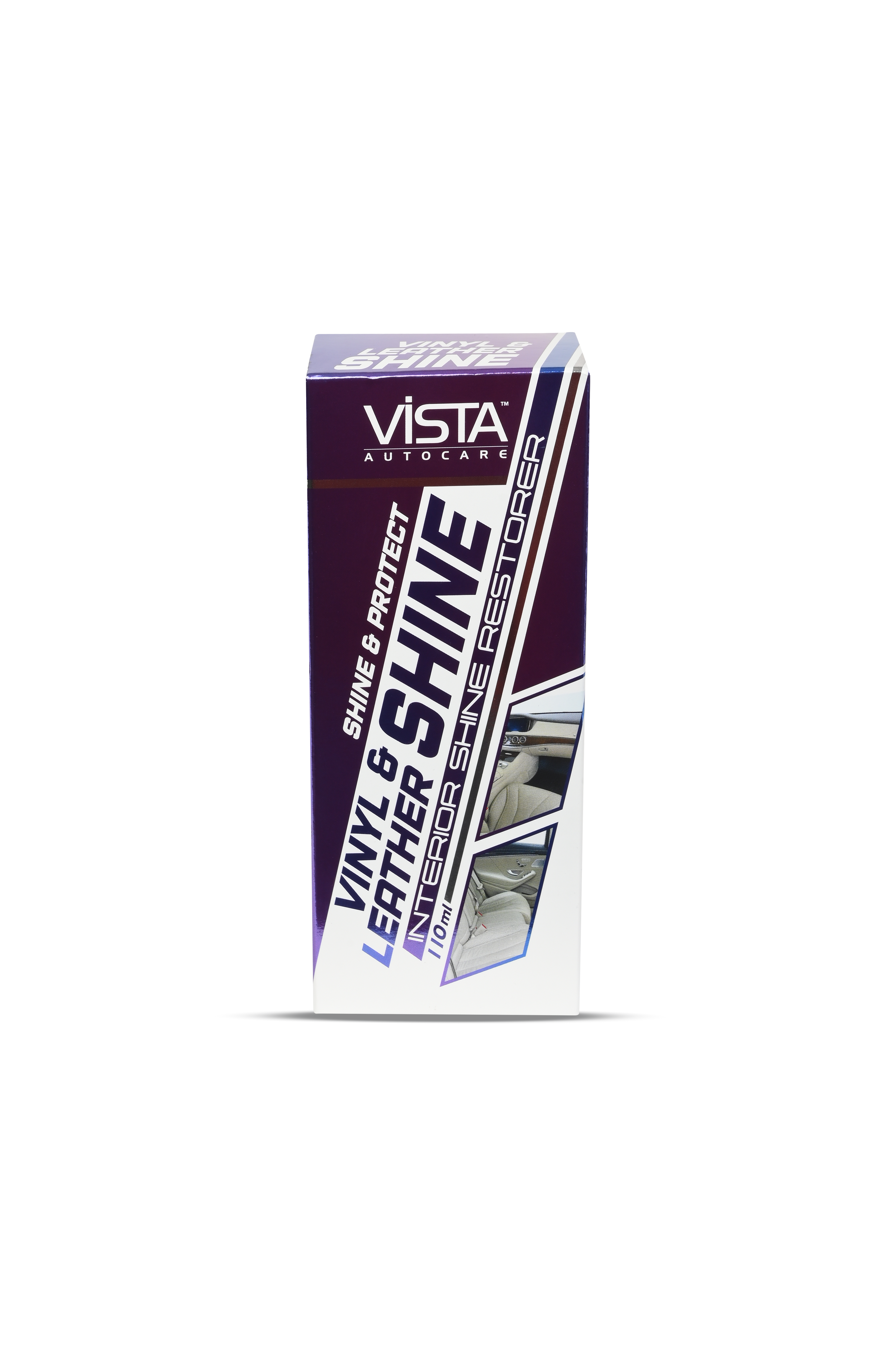 Vinyl & Leather Shine 110 ml (Free Applicator Sponge)