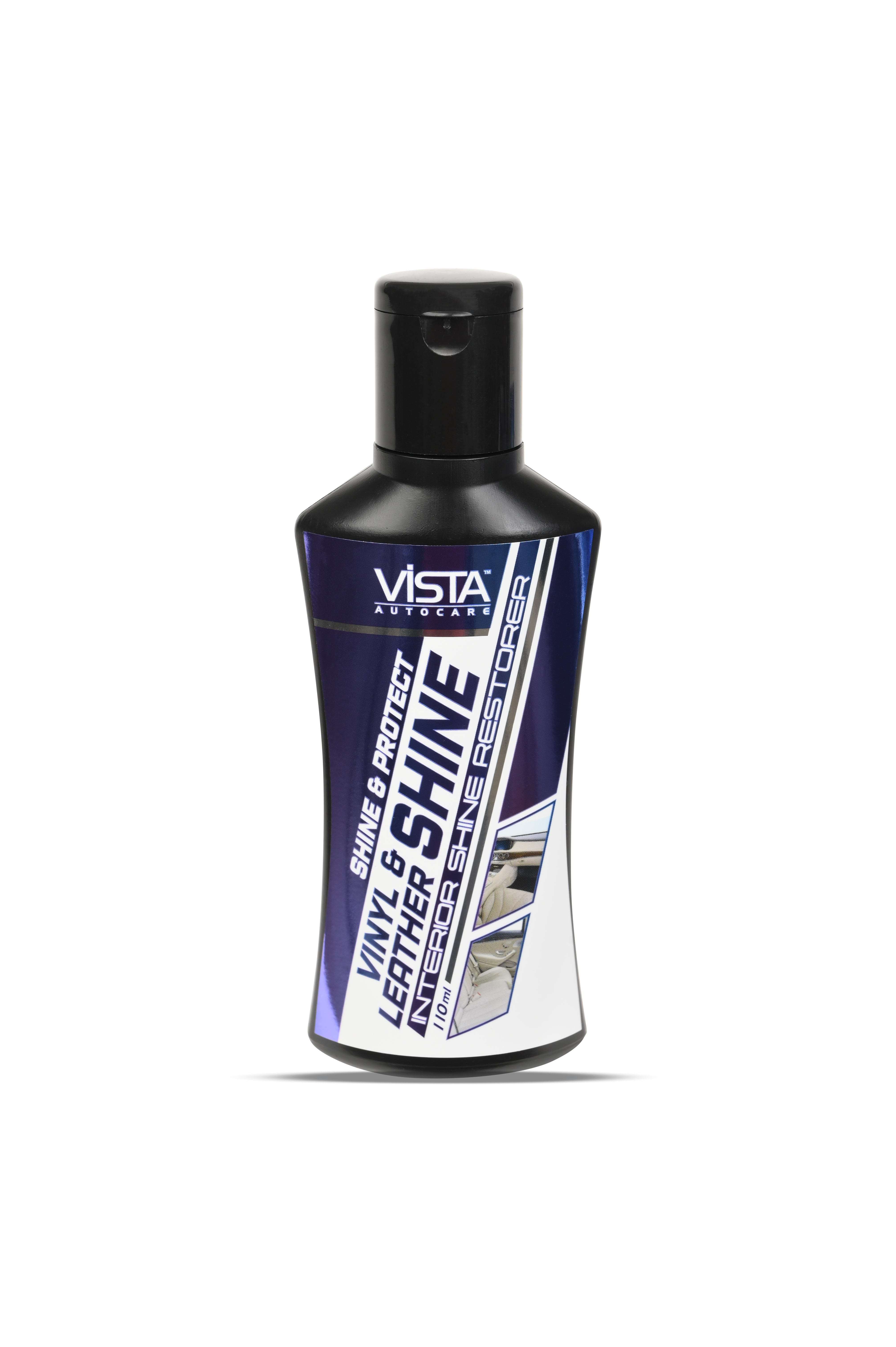 Vinyl & Leather Shine 110 ml (Free Applicator Sponge)