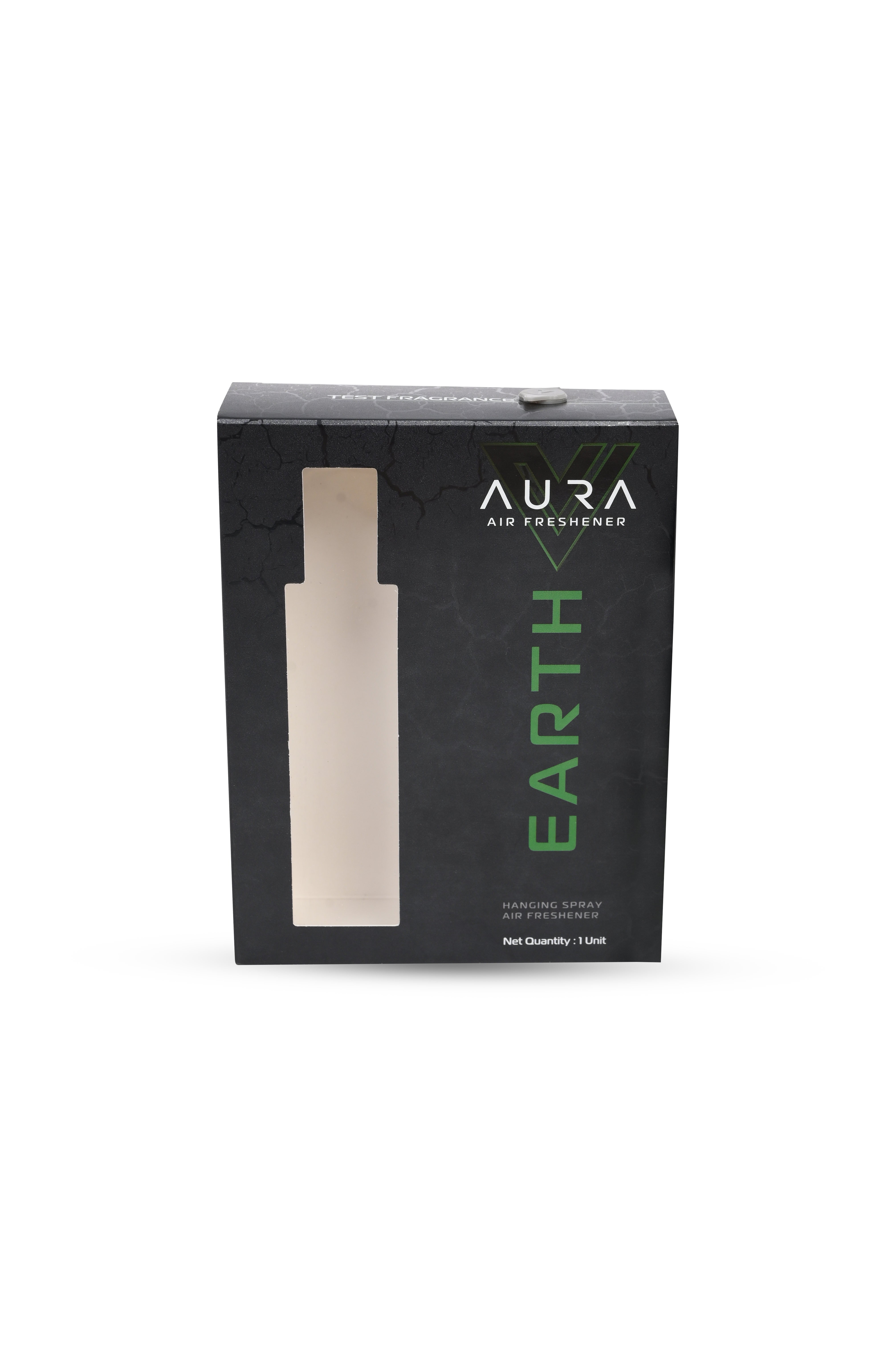 Aura Hanging Air Freshener - Earth 30 ml with 2 Hanging Boards | For Cars, Home, Living Spaces, Office, Closets, Bathrooms | 400 + Sprays