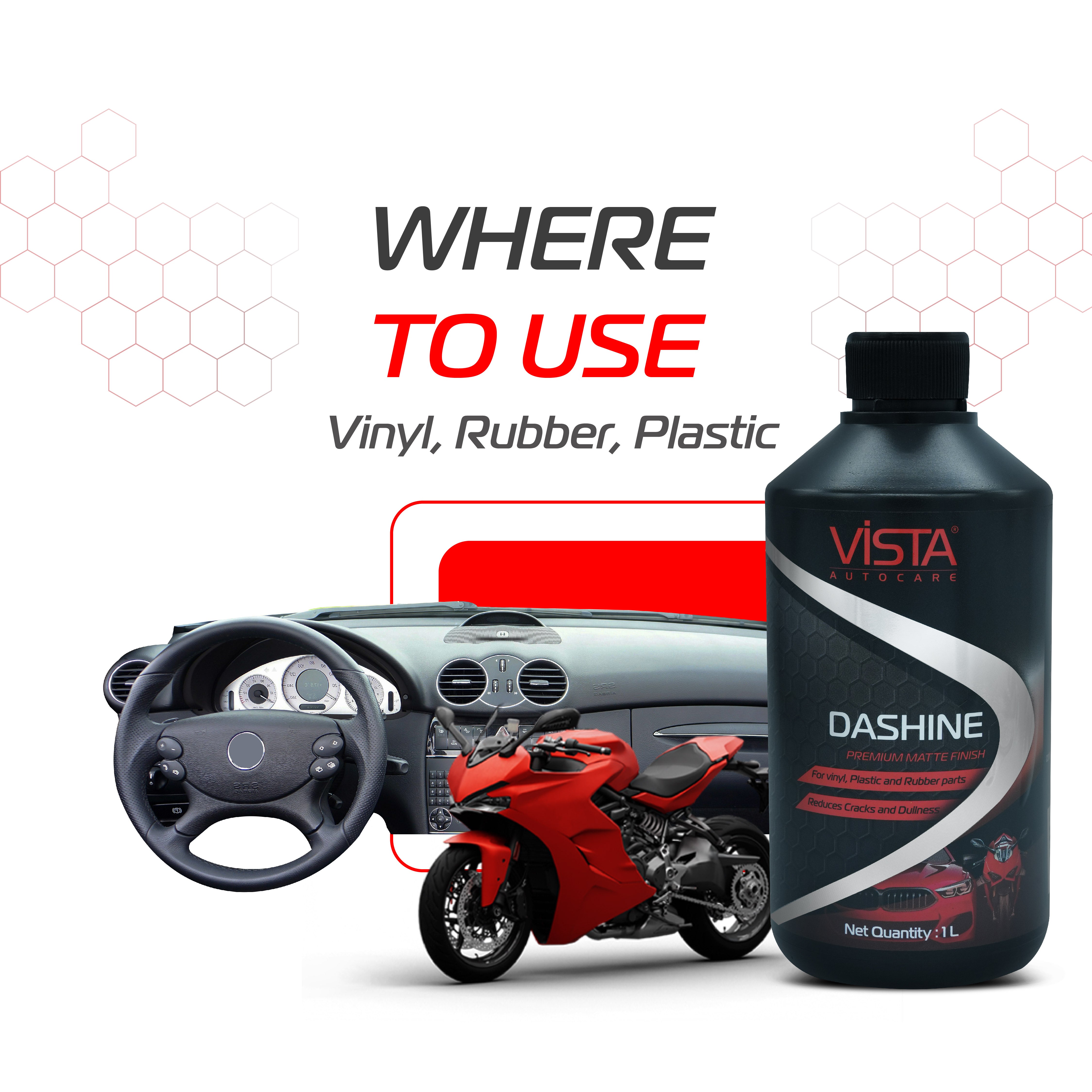 Dashine 1 L Non-Greasy Dashboard Polish