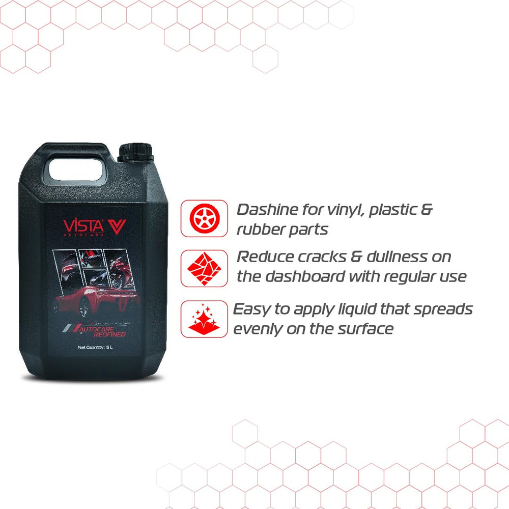 Vista Dashine 5 L Non-Greasy Dashboard Polish