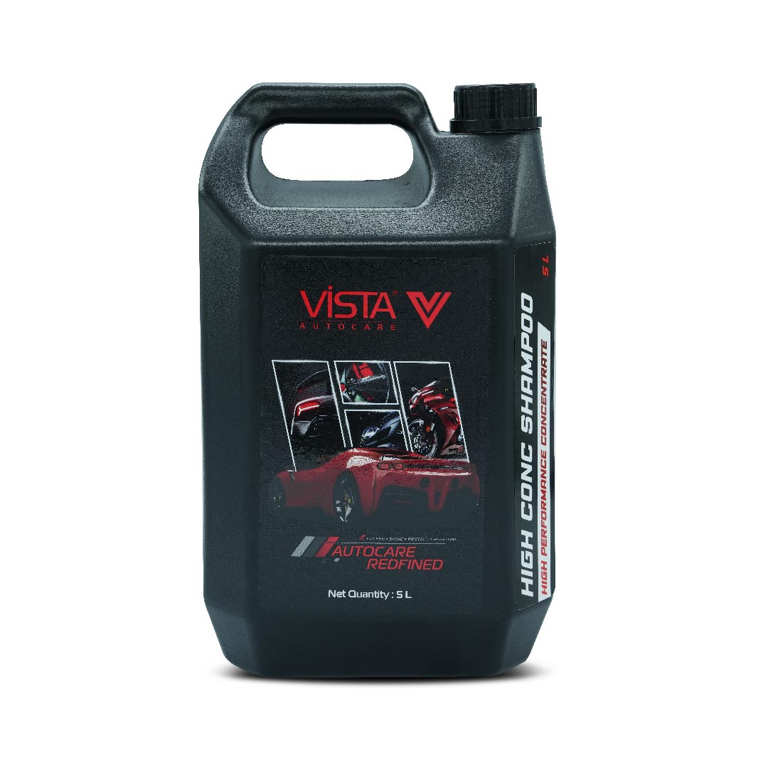High Conc Shampoo 5L  - pH Balance Formula, For Car and Bike