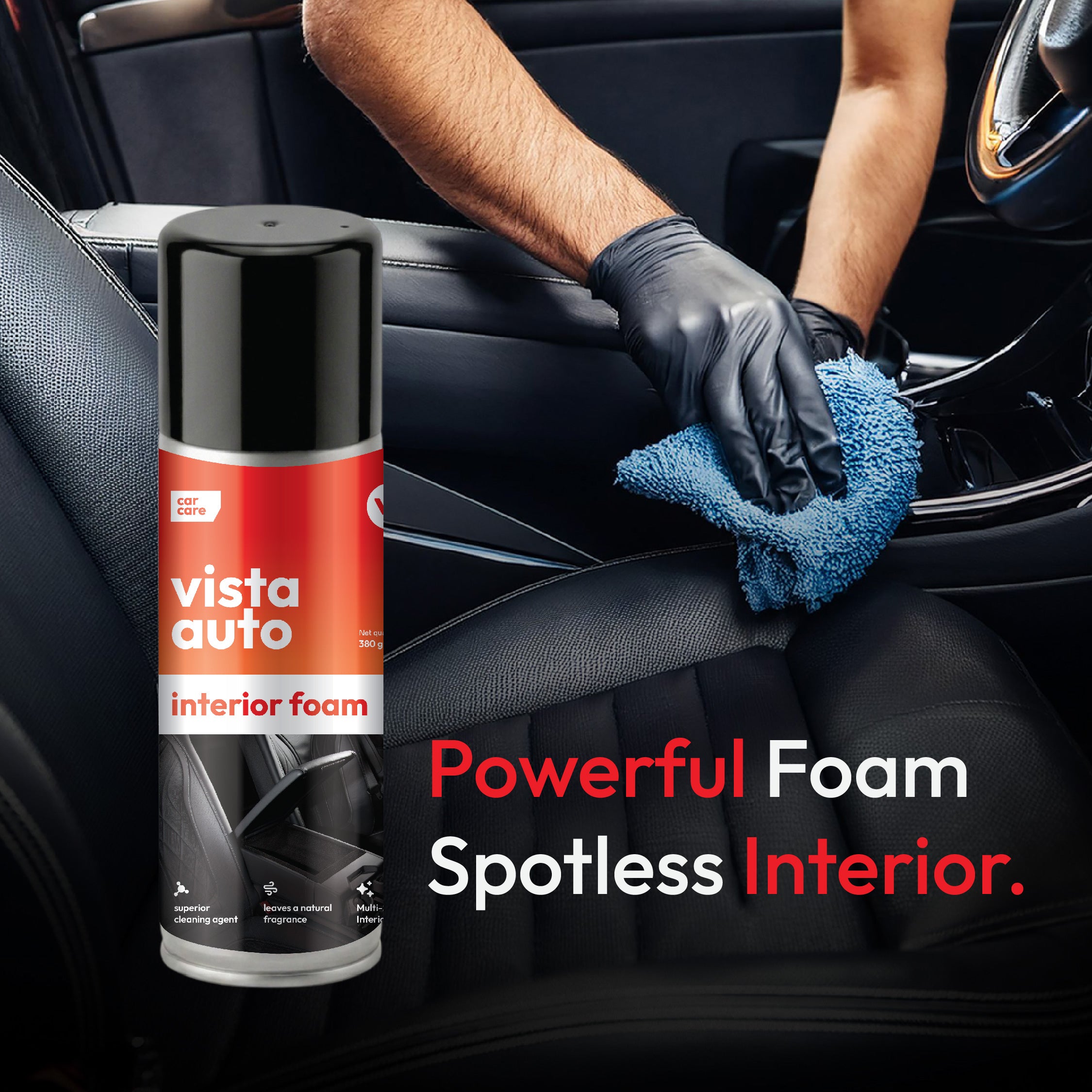 Interior Foam 450 ml | Car Interior Cleaner