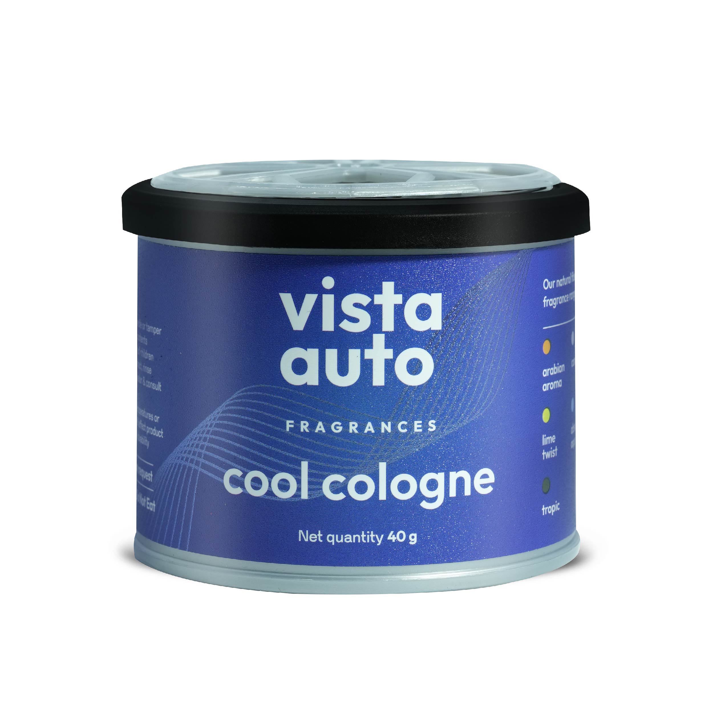 Aura Natural Fiber Car Freshener - Cool Cologne 40 g